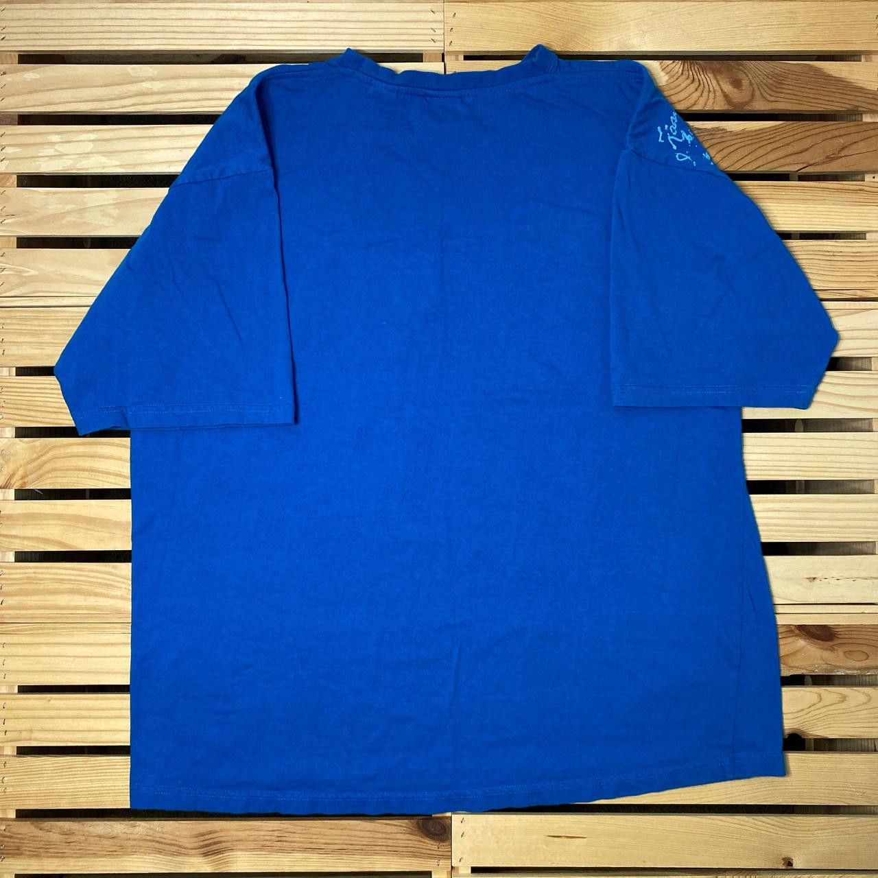 Other Kani Gold Blue Y2K Hip Hop Tee Size 2XL Size US XXL / EU 58 / 5 - 2 Thumbnail