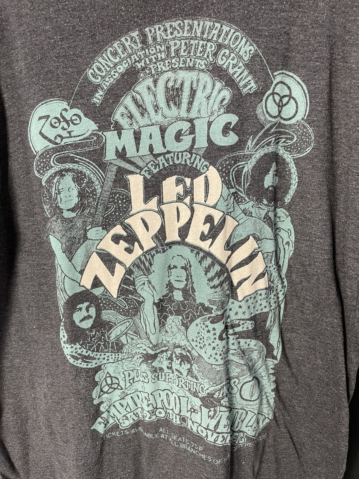 Band Tees Led Zeppelin Electric Magic Concert T-shirt Size US L / EU 52-54 / 3 - 3 Thumbnail