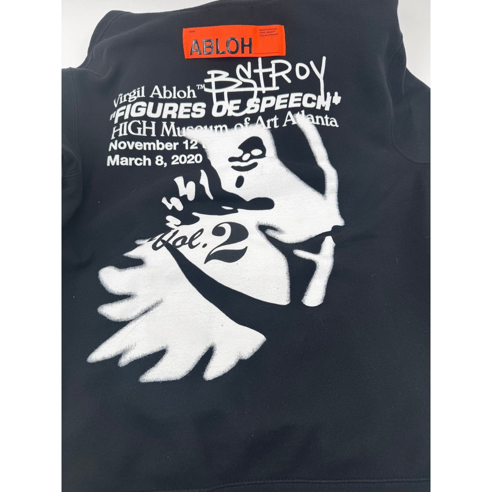 Virgil Abloh Virgil Abloh x Bstroy "Figures of Speech" Hoodie Size M Size US M / EU 48-50 / 2 - 5 Thumbnail