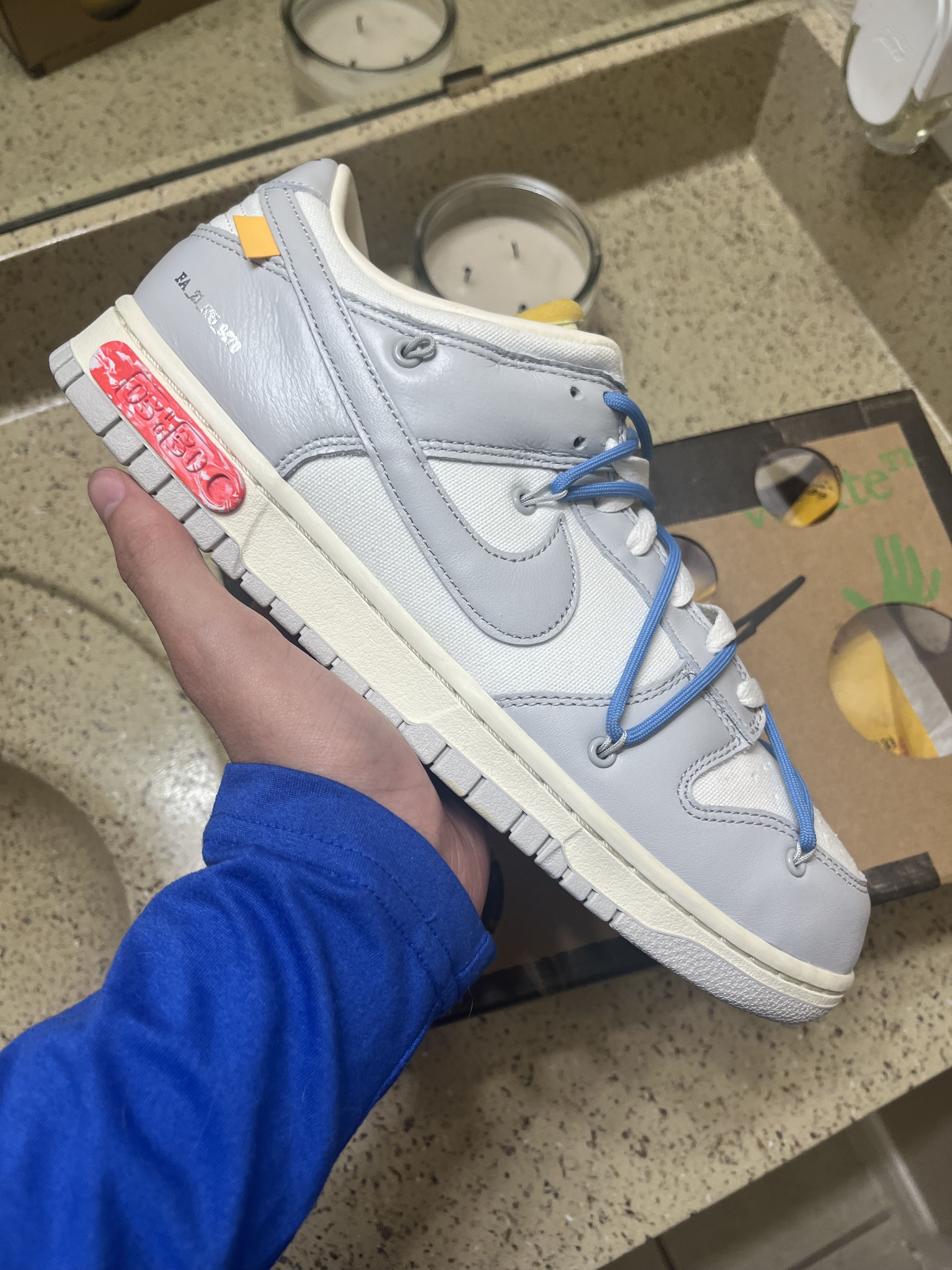 Nike × Off-White Off white nike dunk lot 05 Size US 11 / EU 44 - 3 Thumbnail