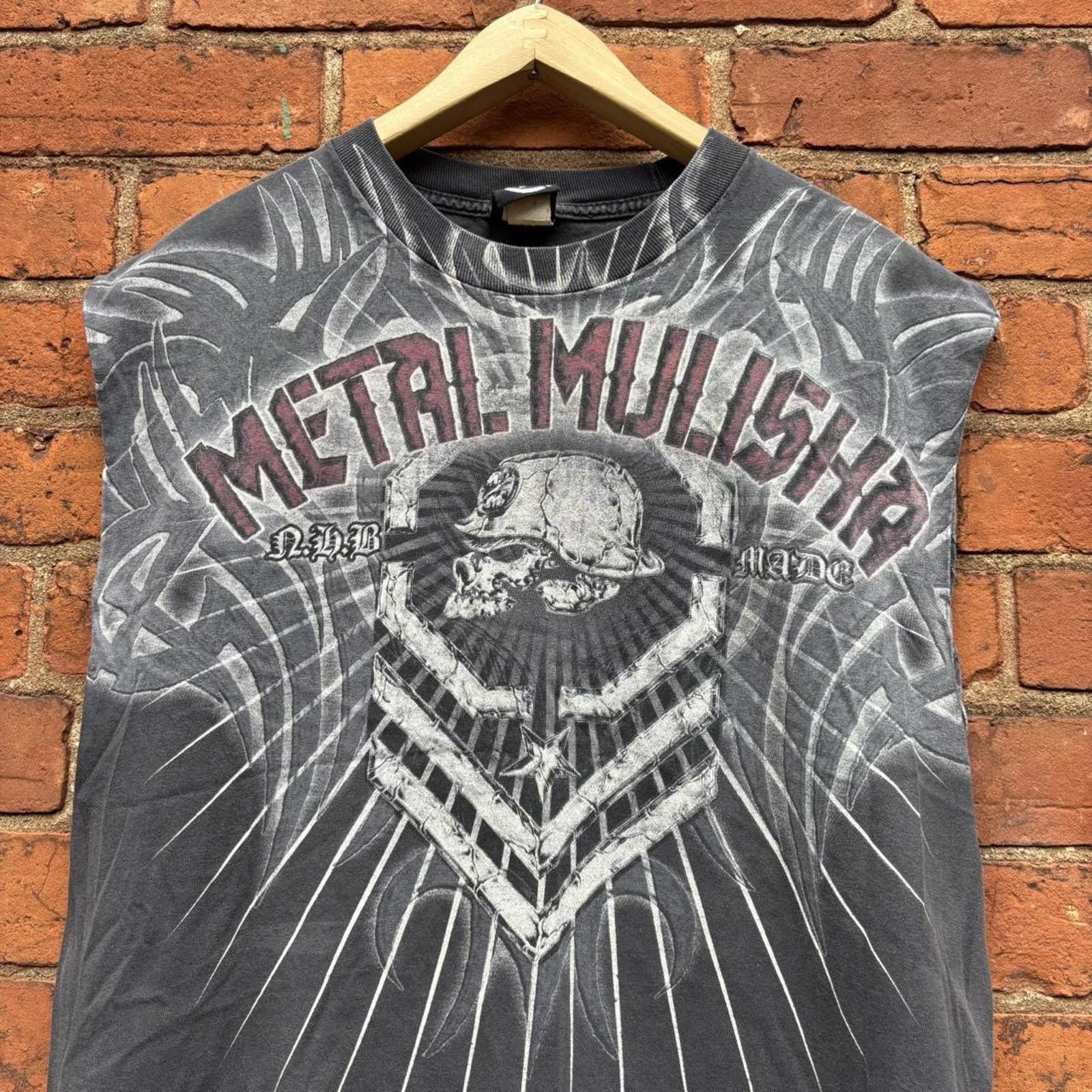 Metal Mulisha Vintage metal Mulisha cut off tank top 00s L Size US L / EU 52-54 / 3 - 2 Thumbnail