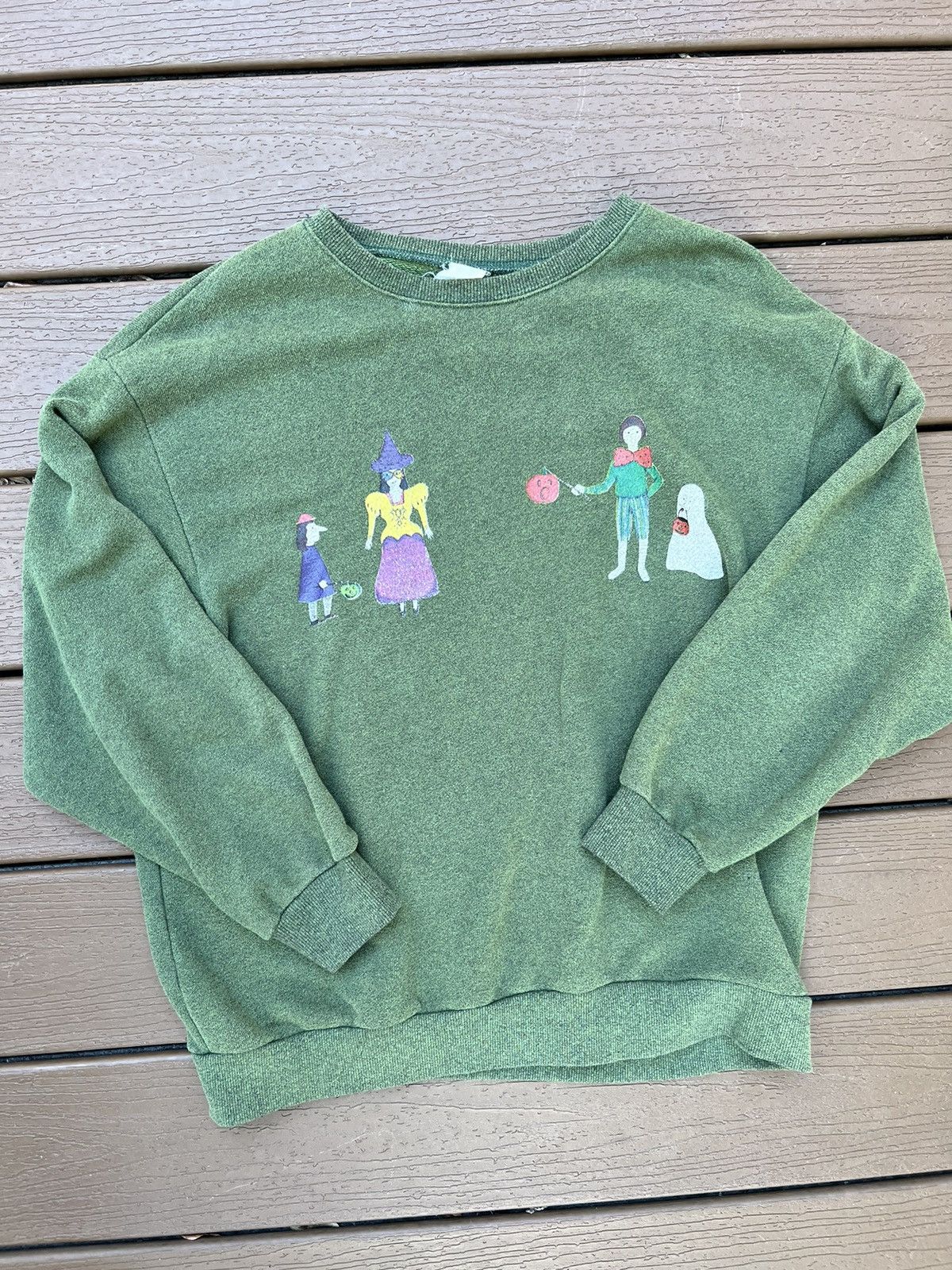 Vintage *VINTAGE* Halloween Party Sweater 🎃 Size US L / EU 52-54 / 3 - 2 Thumbnail