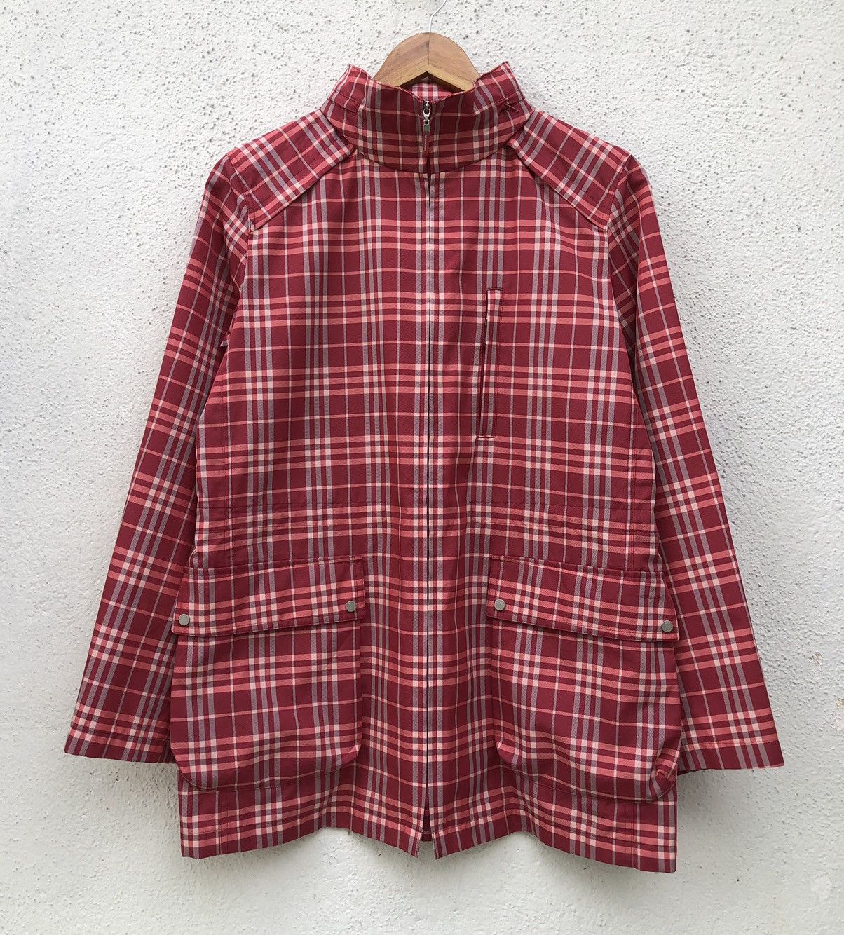 Burberry Burberry London Tartan Nylon Parka Jacket Hoodie Size US M / EU 48-50 / 2 - 1 Thumbnail
