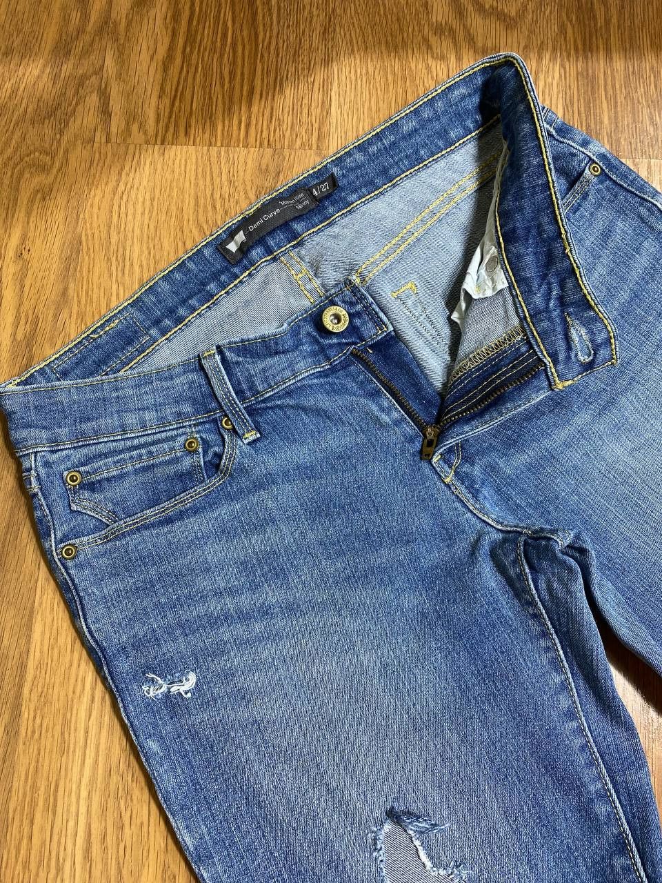 Levi's 90s Vintage Levi's Jeans Made In USA Distressed Denim Size US 27 - 20 Thumbnail