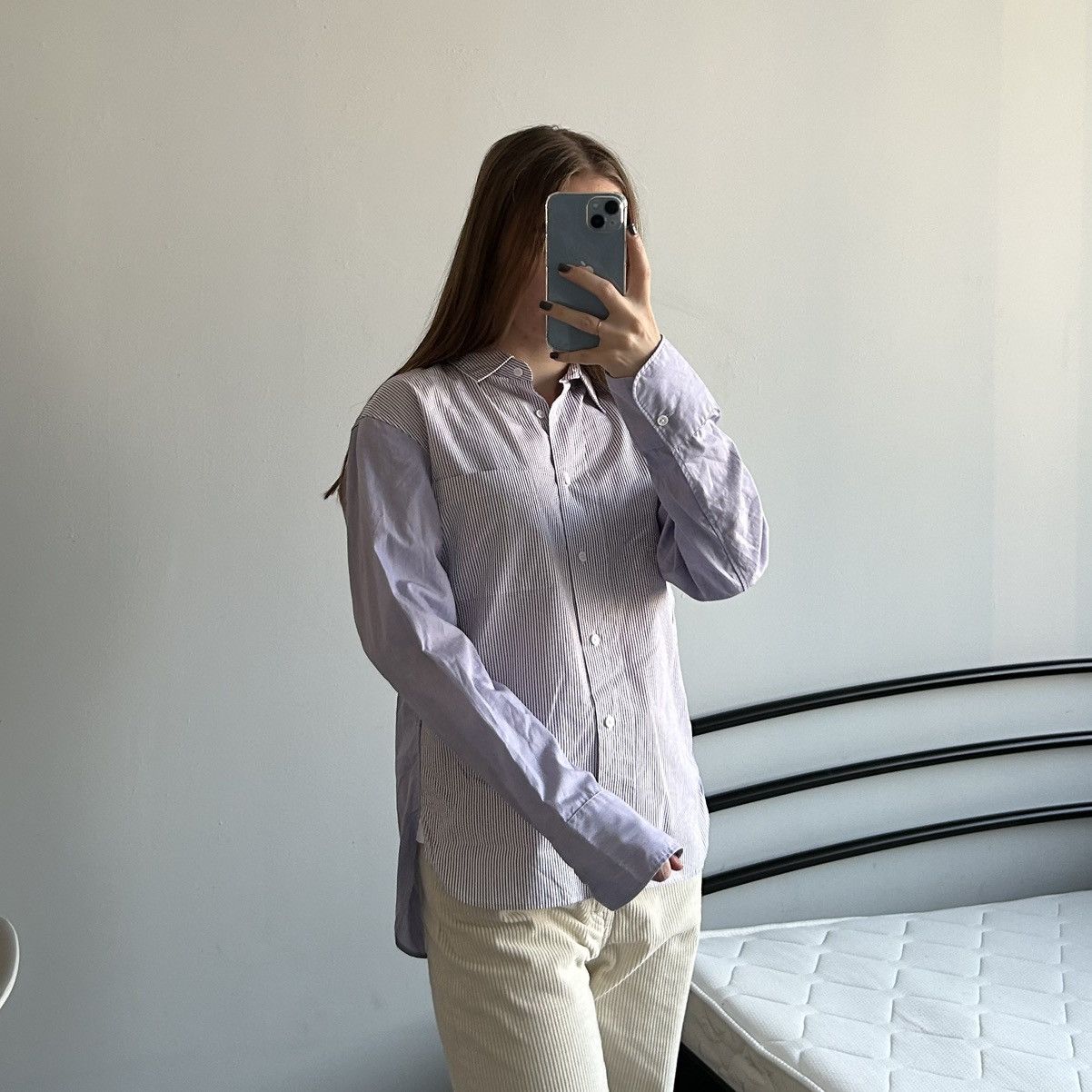 Jil Sander × Uniqlo Shirt purple Jil sander Uniqlo vintage luxury Size XXS / US 00 / IT 34 - 1 Thumbnail