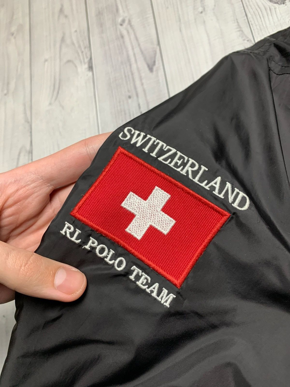 Vintage Vintage Polo Ralph Lauren Switzerland reversible jacket L Size US L / EU 52-54 / 3 - 4 Thumbnail