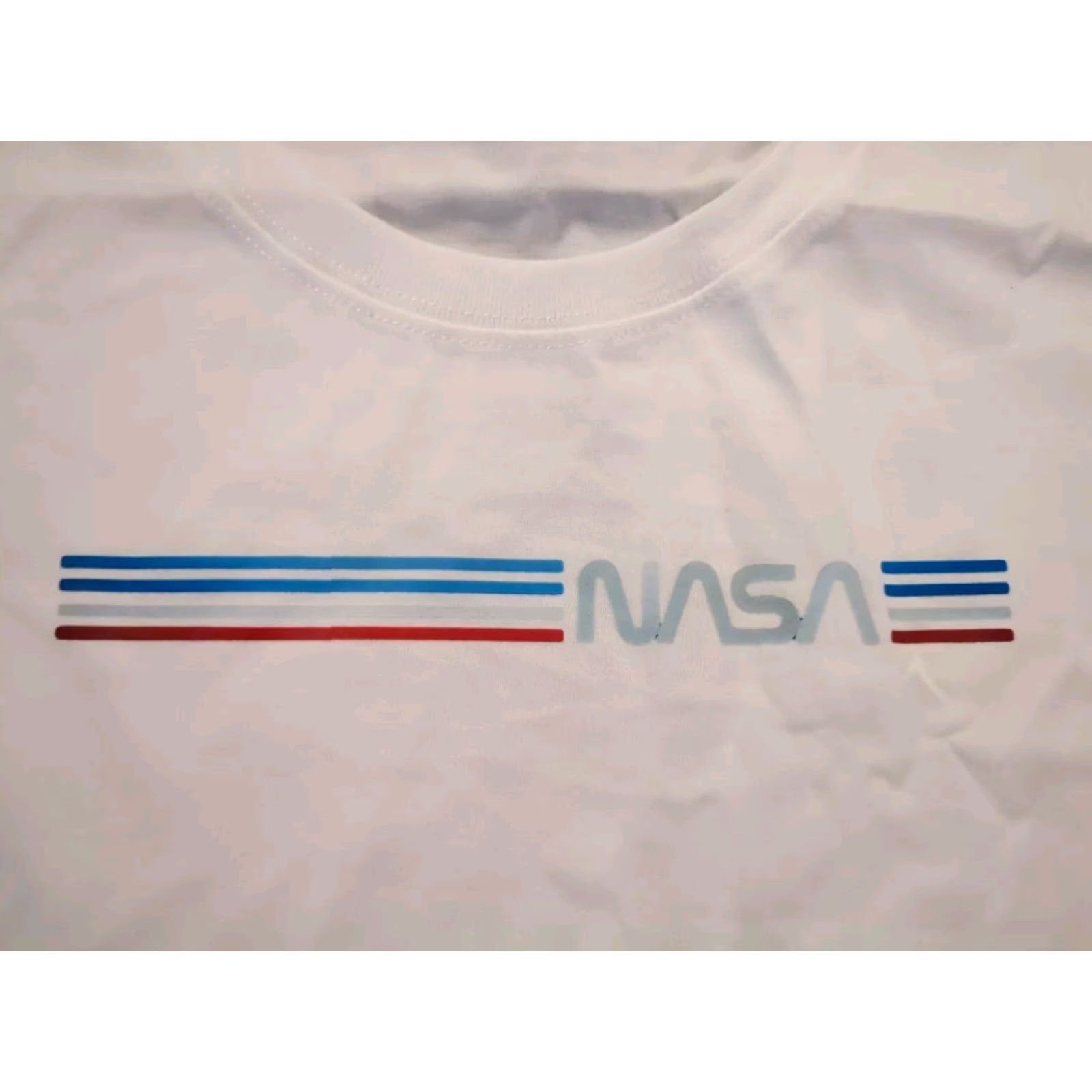 NASA NASA White Short Sleeve T-Shirt L Mens Cotton Rocketeer Logo USA Space 90s Size US L / EU 52-54 / 3 - 2 Thumbnail