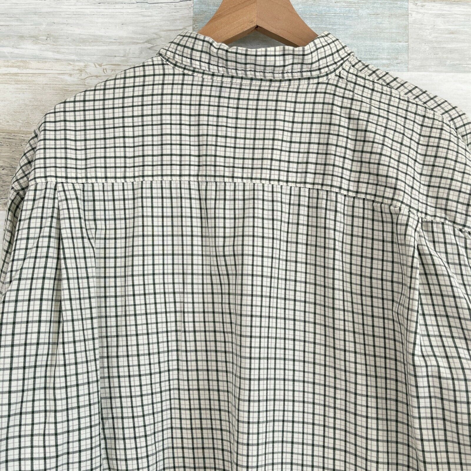 Wrangler Wrangler Twill Button Front Shirt White Green Gray Plaid 2X Size US XXL / EU 58 / 5 - 4 Thumbnail