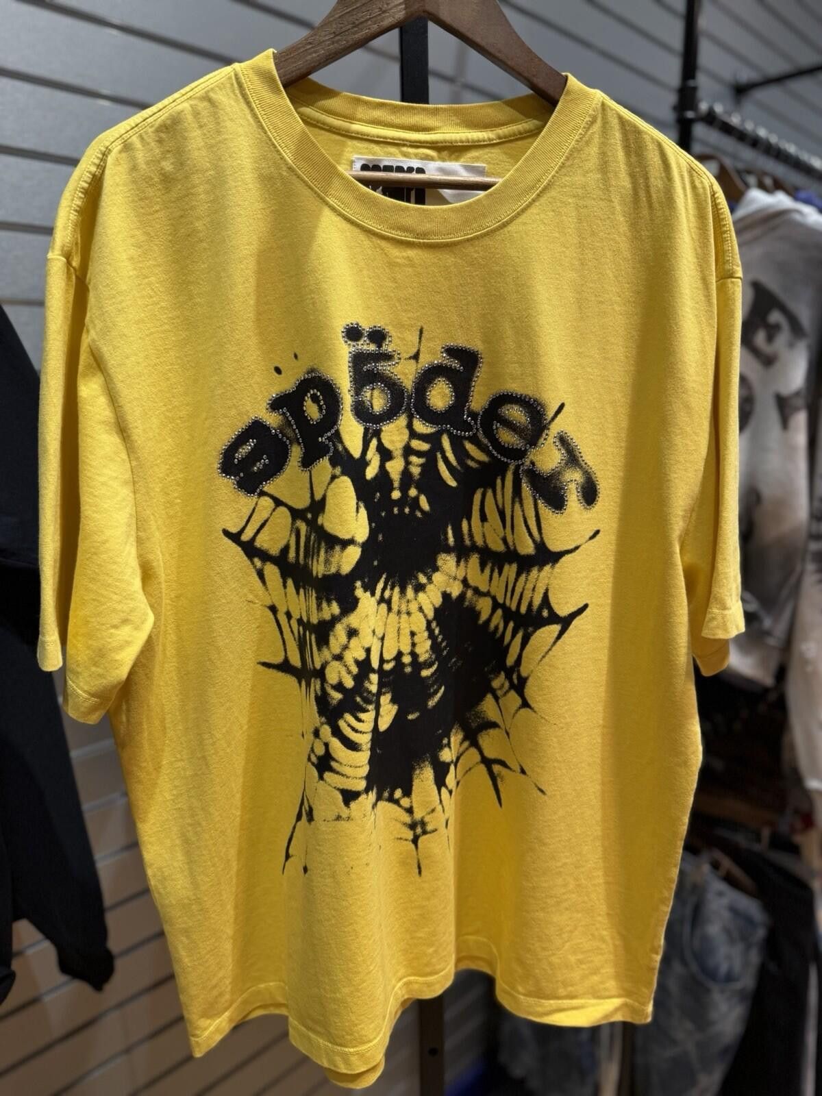 Other Sp5der OG Web V2 Tee Stones Brand New Yellow Size (M) Size US M / EU 48-50 / 2 - 3 Thumbnail
