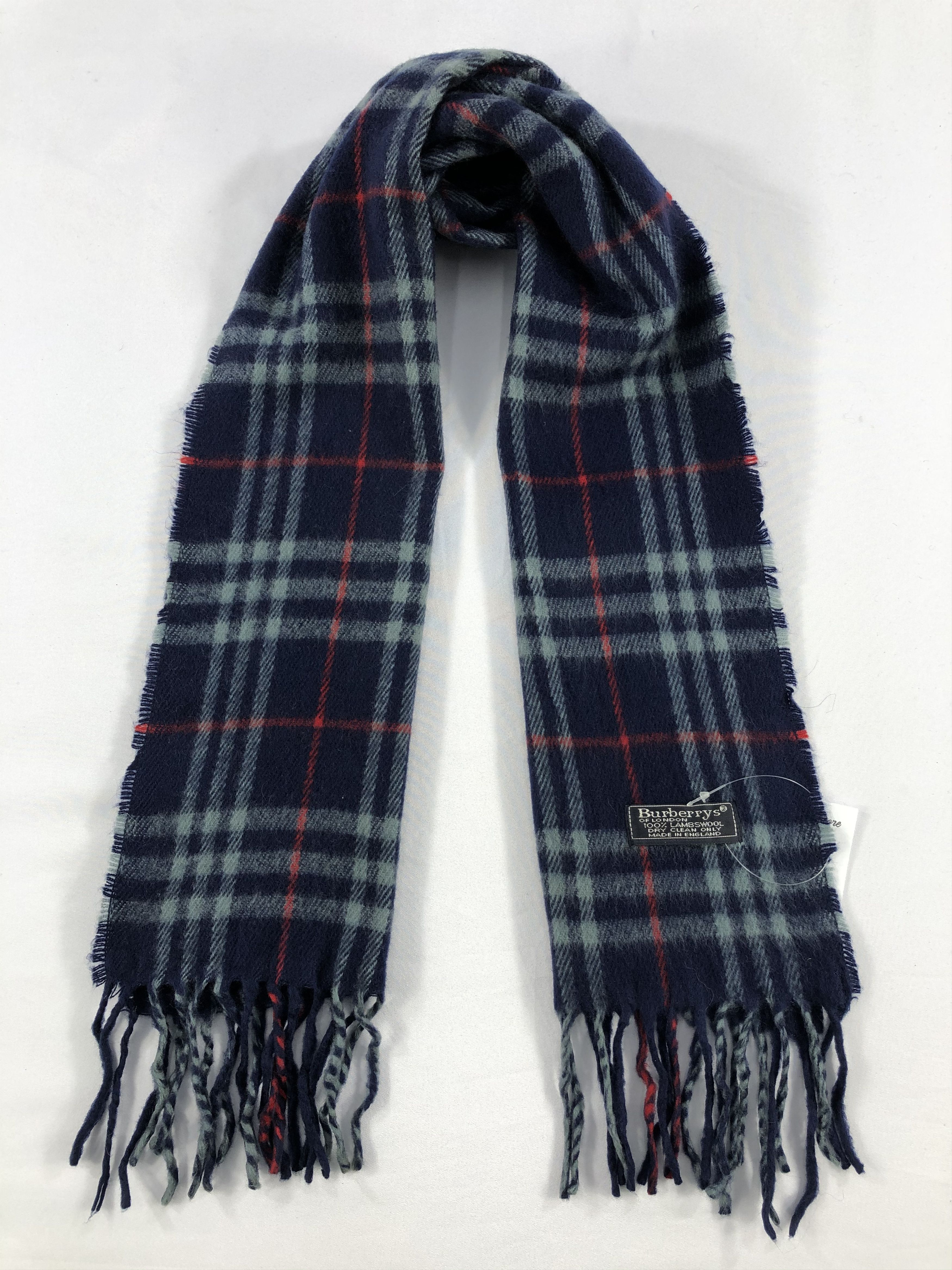 Burberry Vintage Burberry Scarf/Muffler/Neckwear MF1679 Size ONE SIZE - 1 Thumbnail
