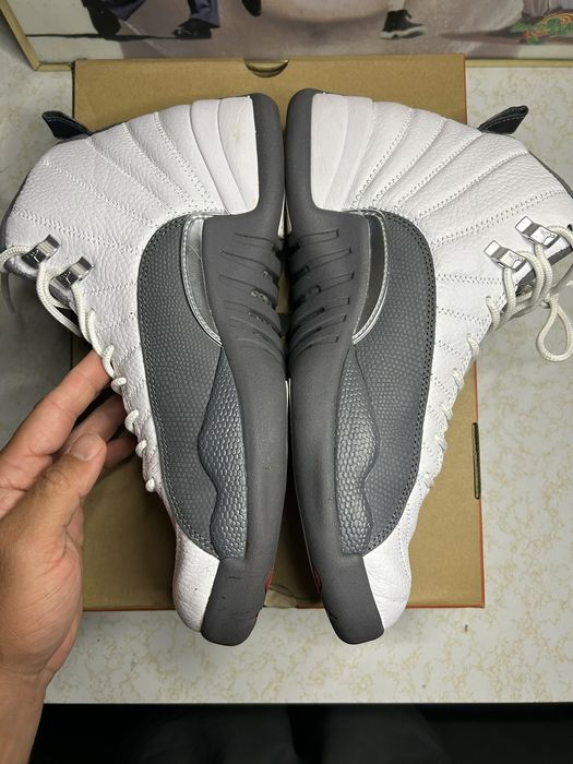 jordan 12 white multi color