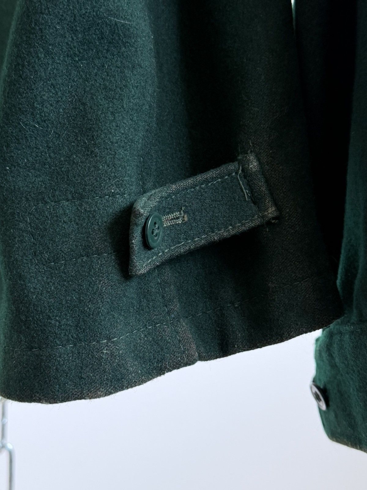 Vintage Vintage 60s British Wool Lightning Zip Full Zip Jacket Size US M / EU 48-50 / 2 - 11 Thumbnail