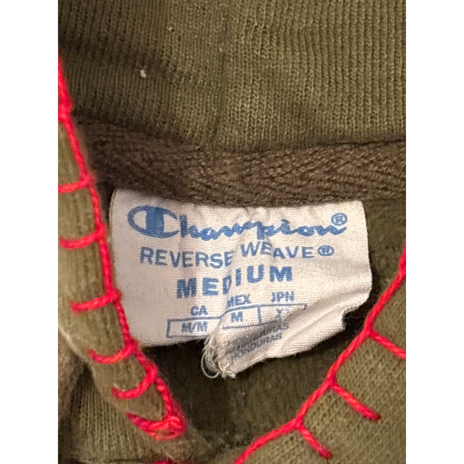 Champion Army Green Champion Hoodie Size M / US 6-8 / IT 42-44 - 2 Thumbnail