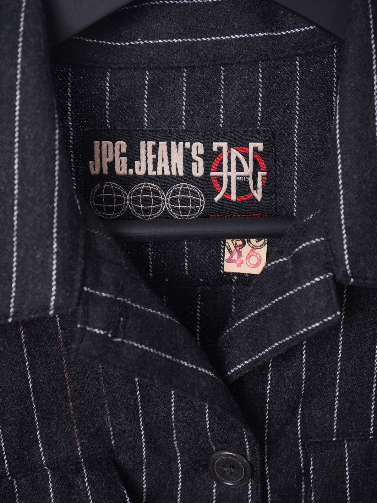 Jean Paul Gaultier Jean Paul Gaultier JPG wool trucker jacket 46 Size XL / US 12-14 / IT 48-50 - 4 Thumbnail