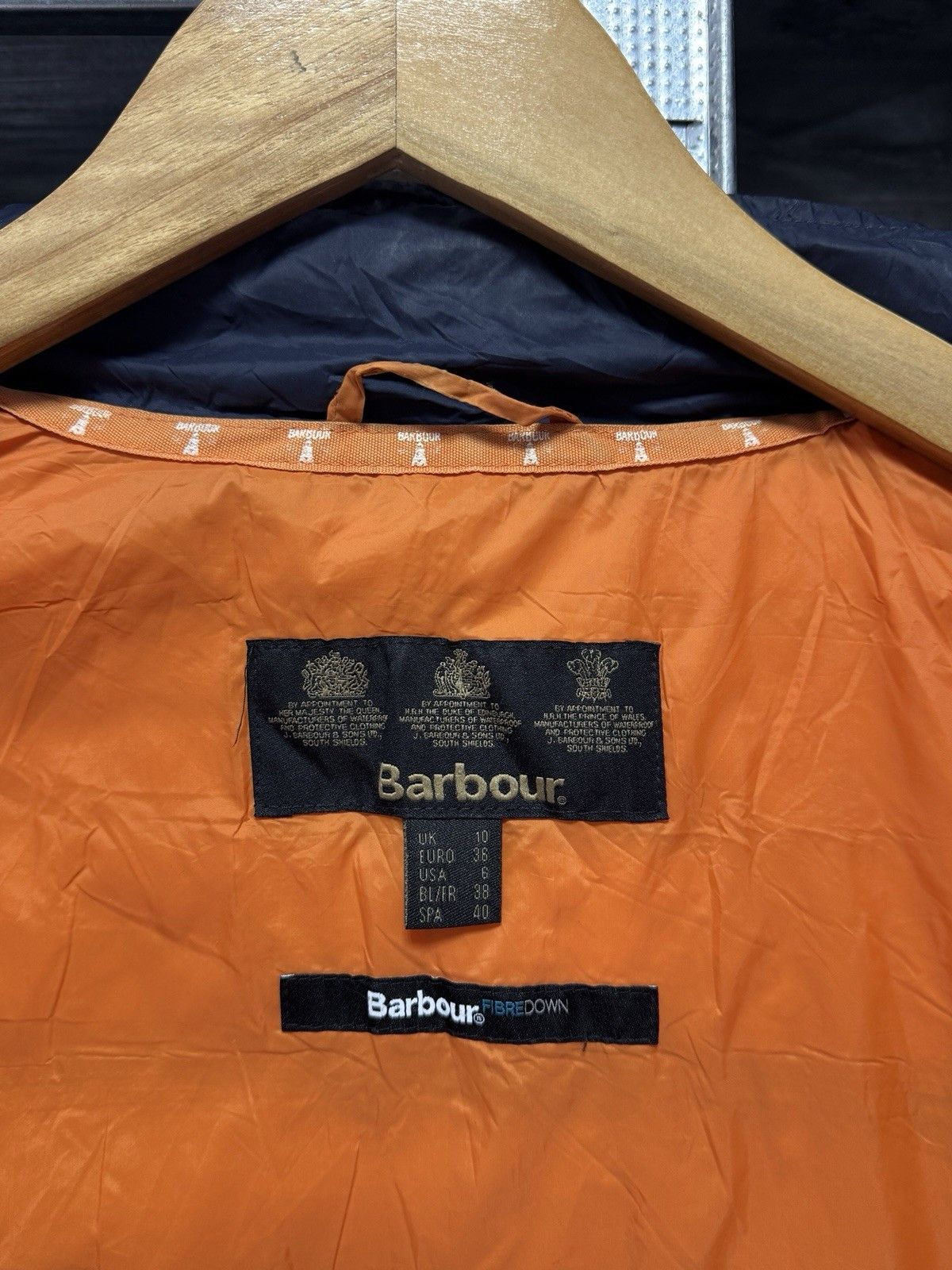 Barbour Barbour Ladies Fibre Down Chock Quilt Jacket Size M / US 6-8 / IT 42-44 - 8 Thumbnail