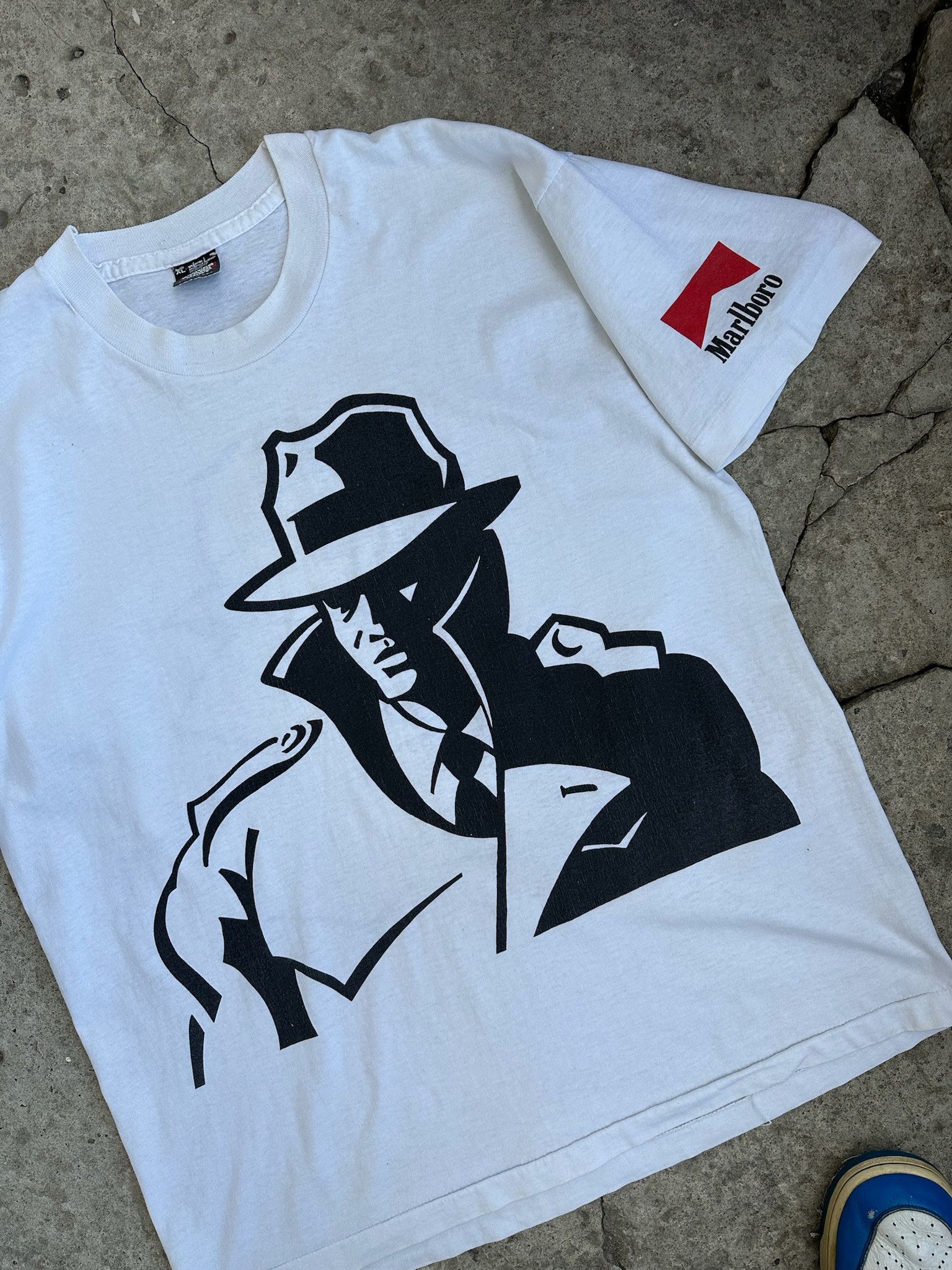 Marlboro Vintage Marlboro Cowboy T-shirt Size US XL / EU 56 / 4 - 3 Thumbnail