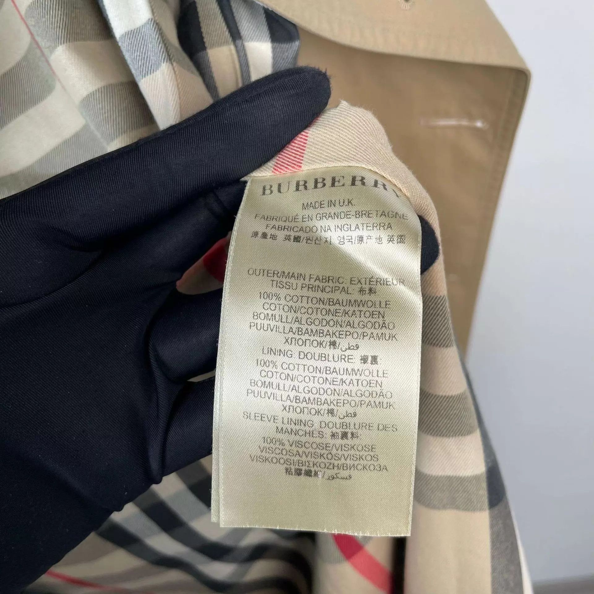 Burberry Burberry Women's Khaki Trench Coat 36 95 New Size XS / US 0-2 / IT 36-38 - 7 Thumbnail