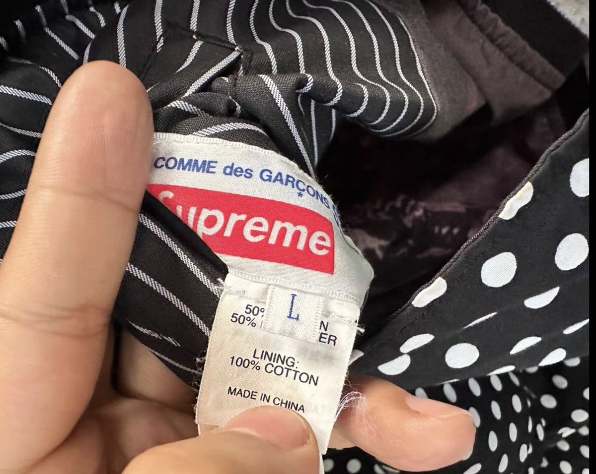 Comme des Garcons Supreme cdg shirt reversible varsity bomber Jacket Size US L / EU 52-54 / 3 - 5 Thumbnail