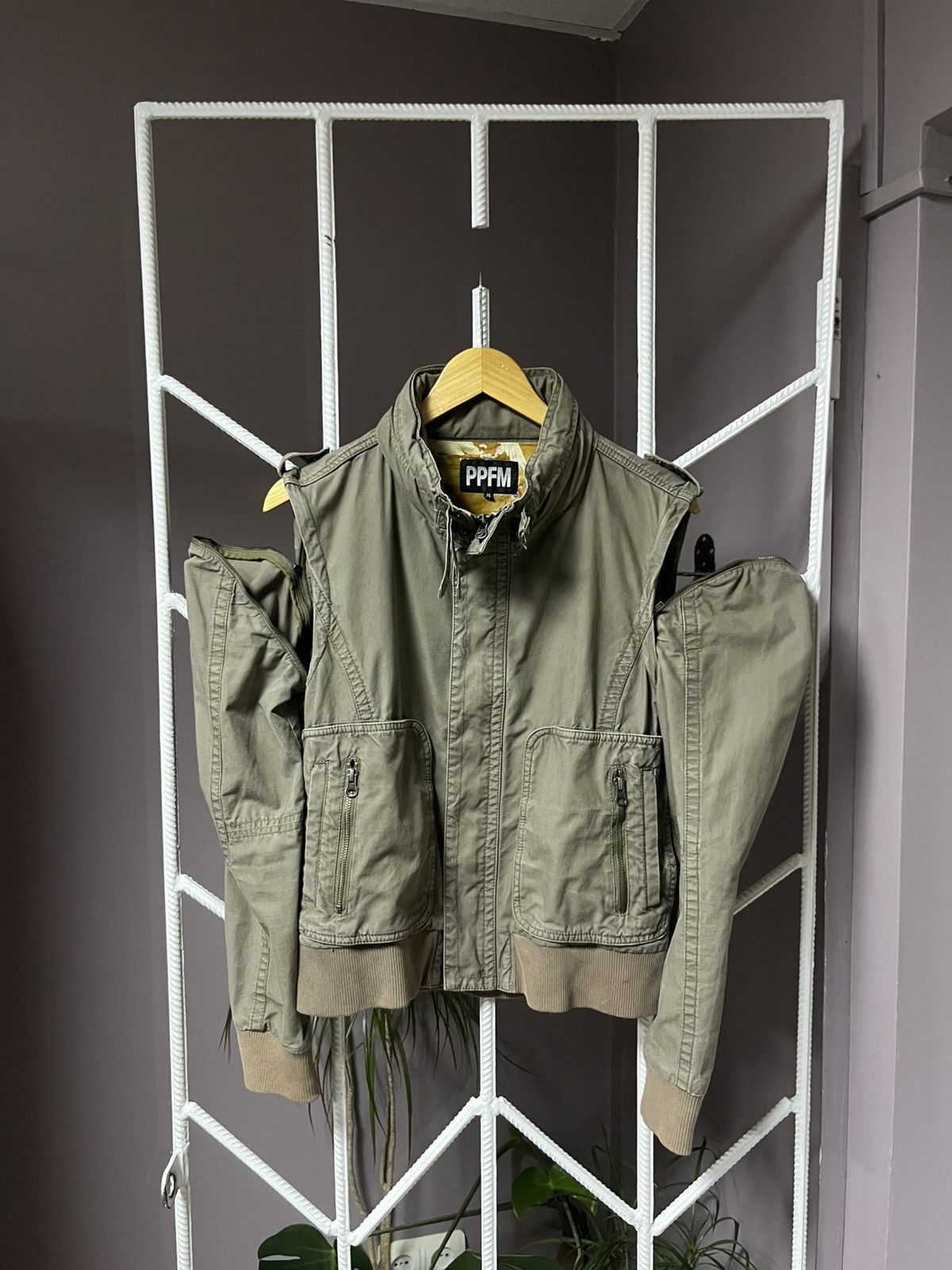 PPFM ❗️RARE❗️Vintage PPFM Japan Light Jacket Removable Sleeves Size US M / EU 48-50 / 2 - 1 Thumbnail