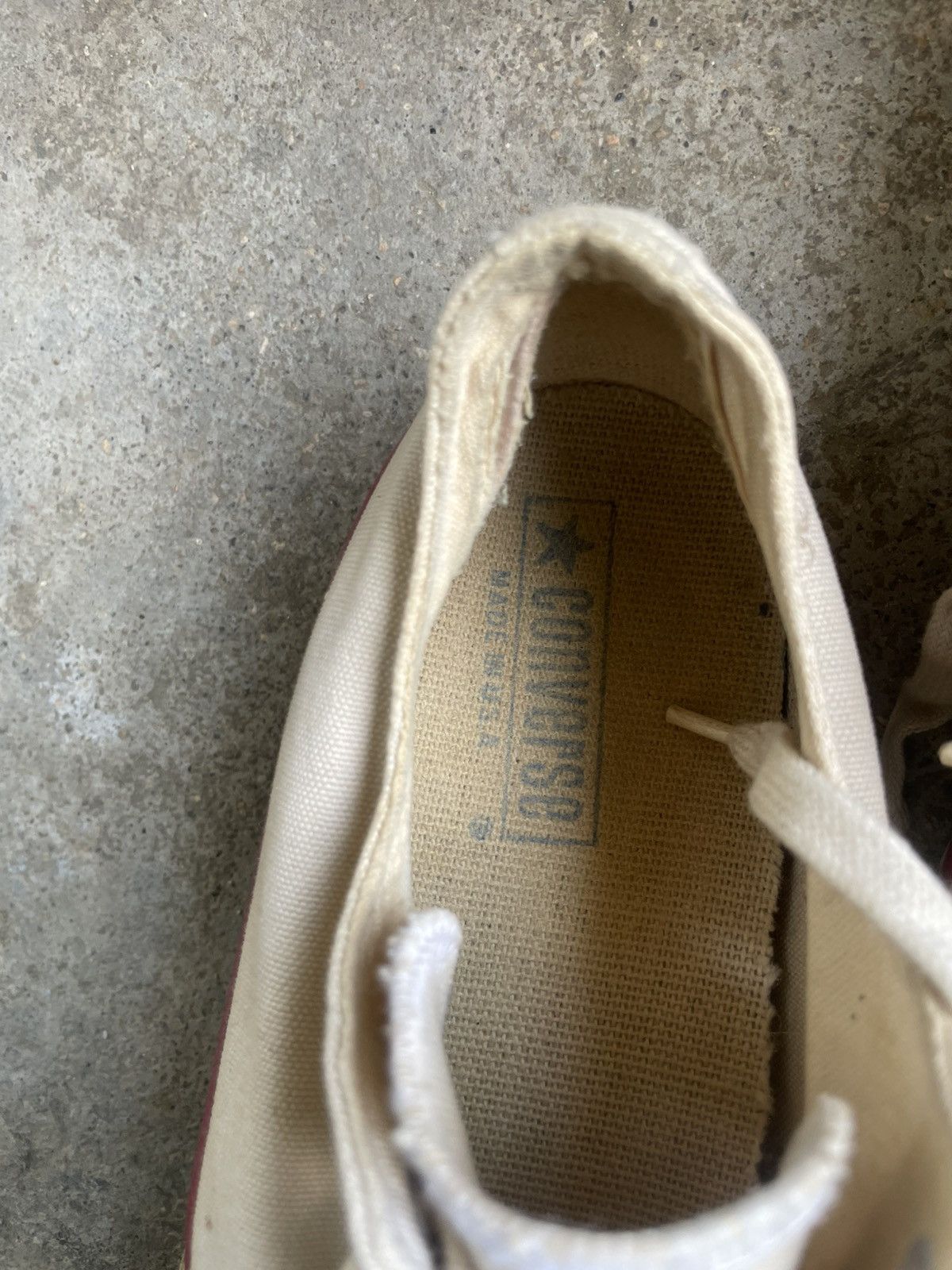 Converse × Vintage Converse made in USA 80s Size US 8 / EU 41 - 11 Thumbnail
