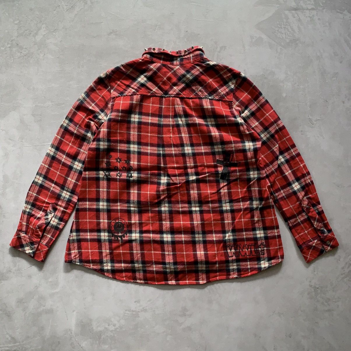 Japanese Brand World Wide Love Japanese Brand Women Flannel Shirt Size M / US 6-8 / IT 42-44 - 2 Thumbnail
