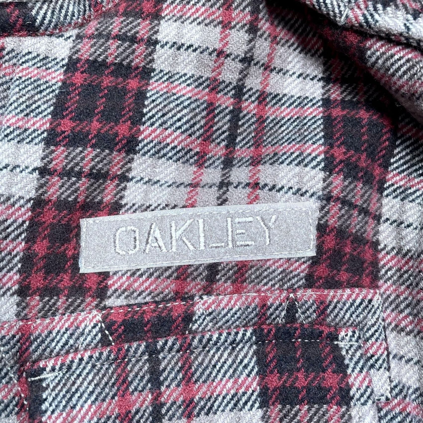Oakley Oakley Jacket Mens 2XL Beige Red Plaid Wool Lined Military Tactical Field Gear Wool Jacket Size US XXL / EU 58 / 5 - 3 Thumbnail
