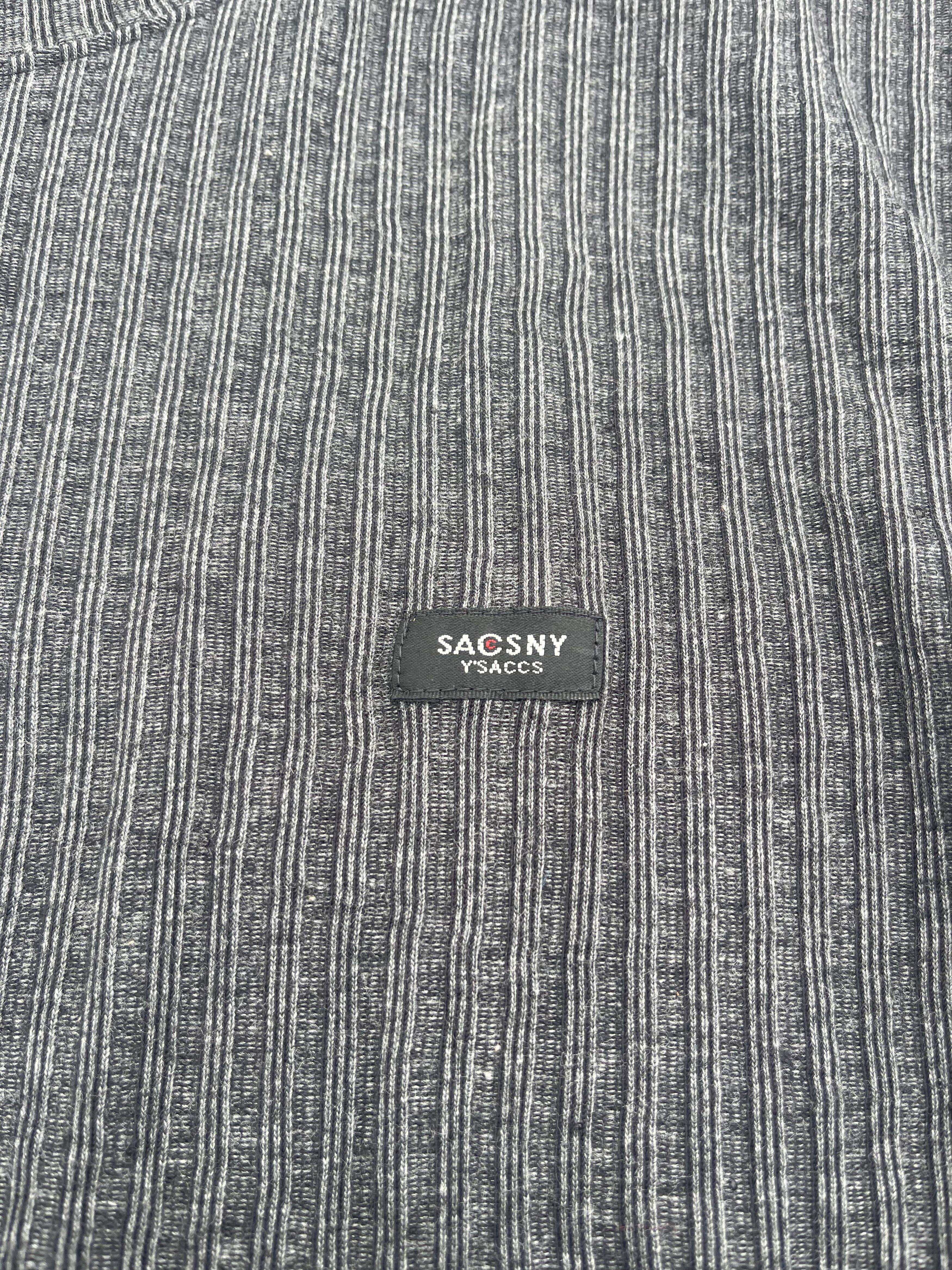 Japanese Brand Vintage 90s Sacsny YSaccs Yohji Yamamoto Long Sleeve Shirt Size US L / EU 52-54 / 3 - 4 Thumbnail