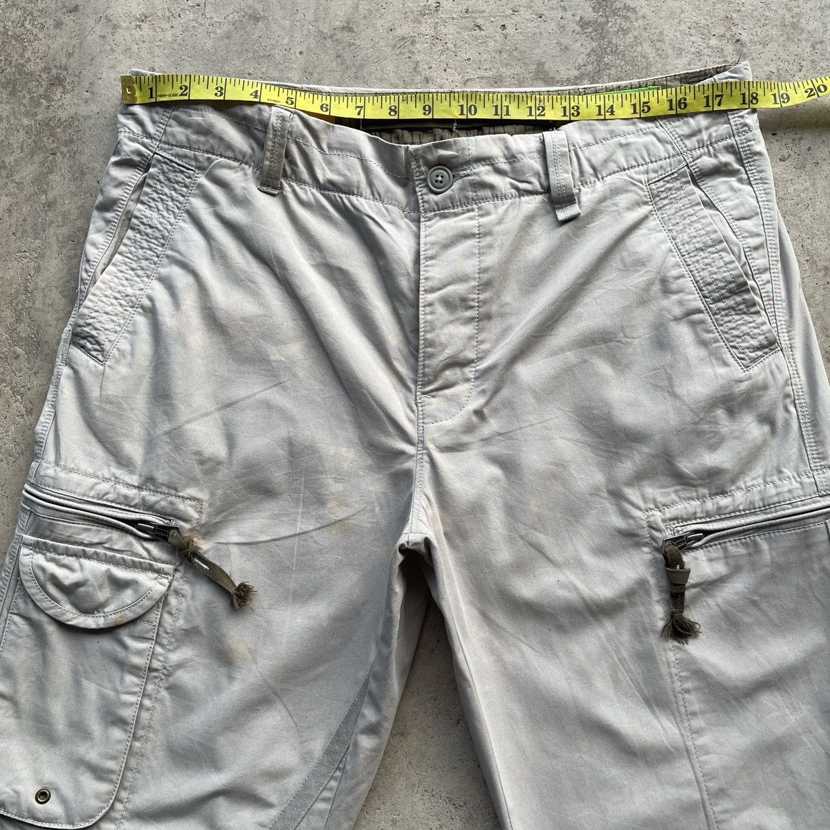 Vintage Vintage Gap Faded/Stain/Dirty Cargo Pants Workwear Tactical Size US 36 / EU 52 - 5 Thumbnail
