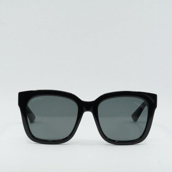 Gucci Gucci GG1338S 001 Sunglasses Black Square Frame, Smoke Size ONE SIZE - 2 Thumbnail