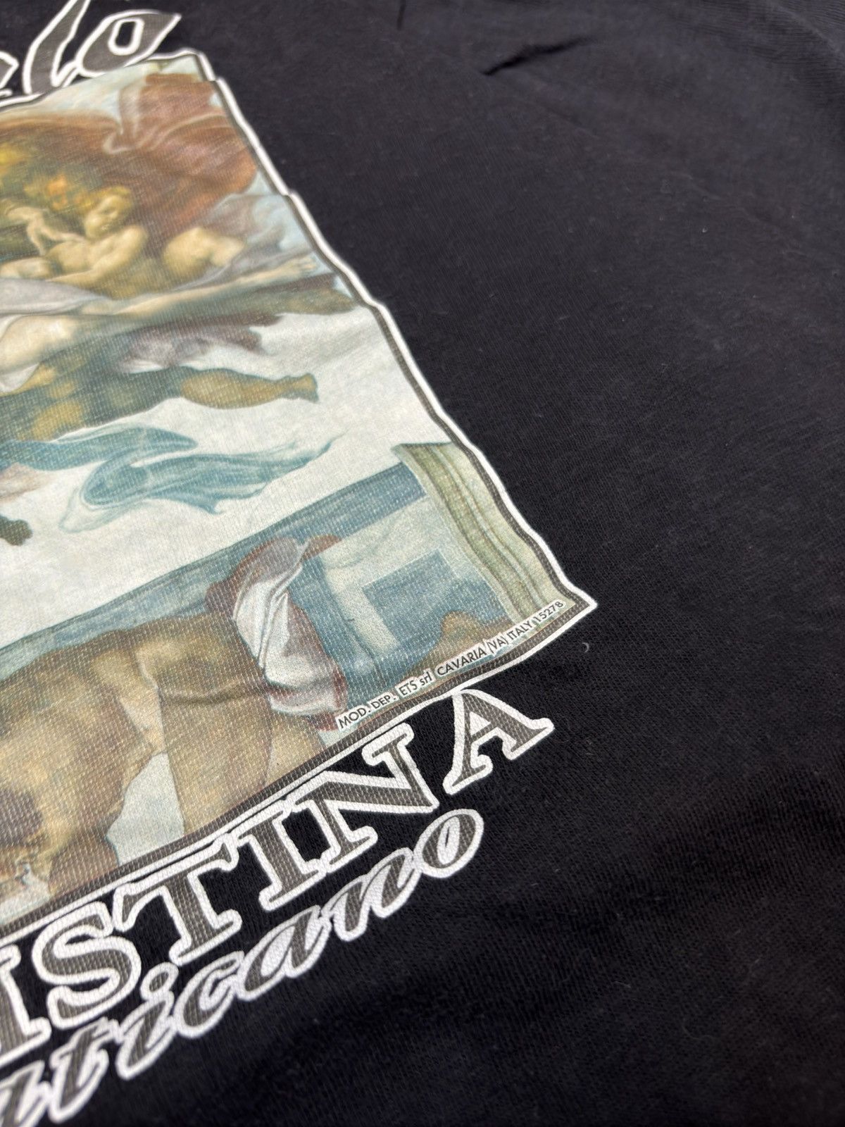 Vintage Michelangelo la cappella sistina roma vintage shirt Size US L / EU 52-54 / 3 - 3 Thumbnail