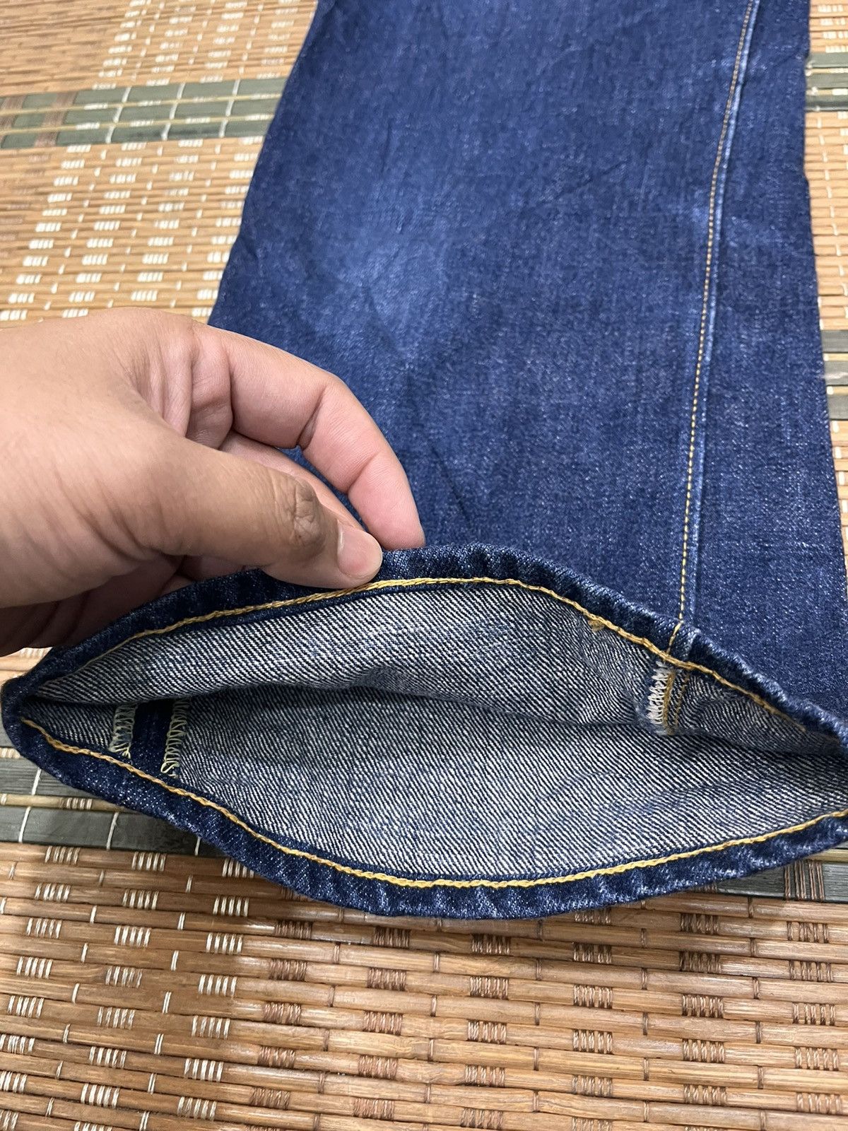 Ooe Yofukuten OOE YOFUKUTEN & CO CR17 Blue Denim Size US 28 / EU 44 - 4 Thumbnail