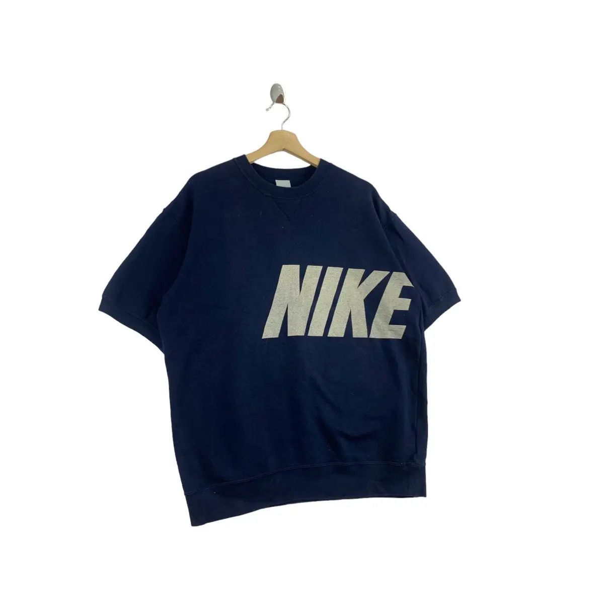 Nike Vintage NIKE SWOOSH Big Logo Sportswear Pullover Sweatshirt Size US L / EU 52-54 / 3 - 4 Thumbnail