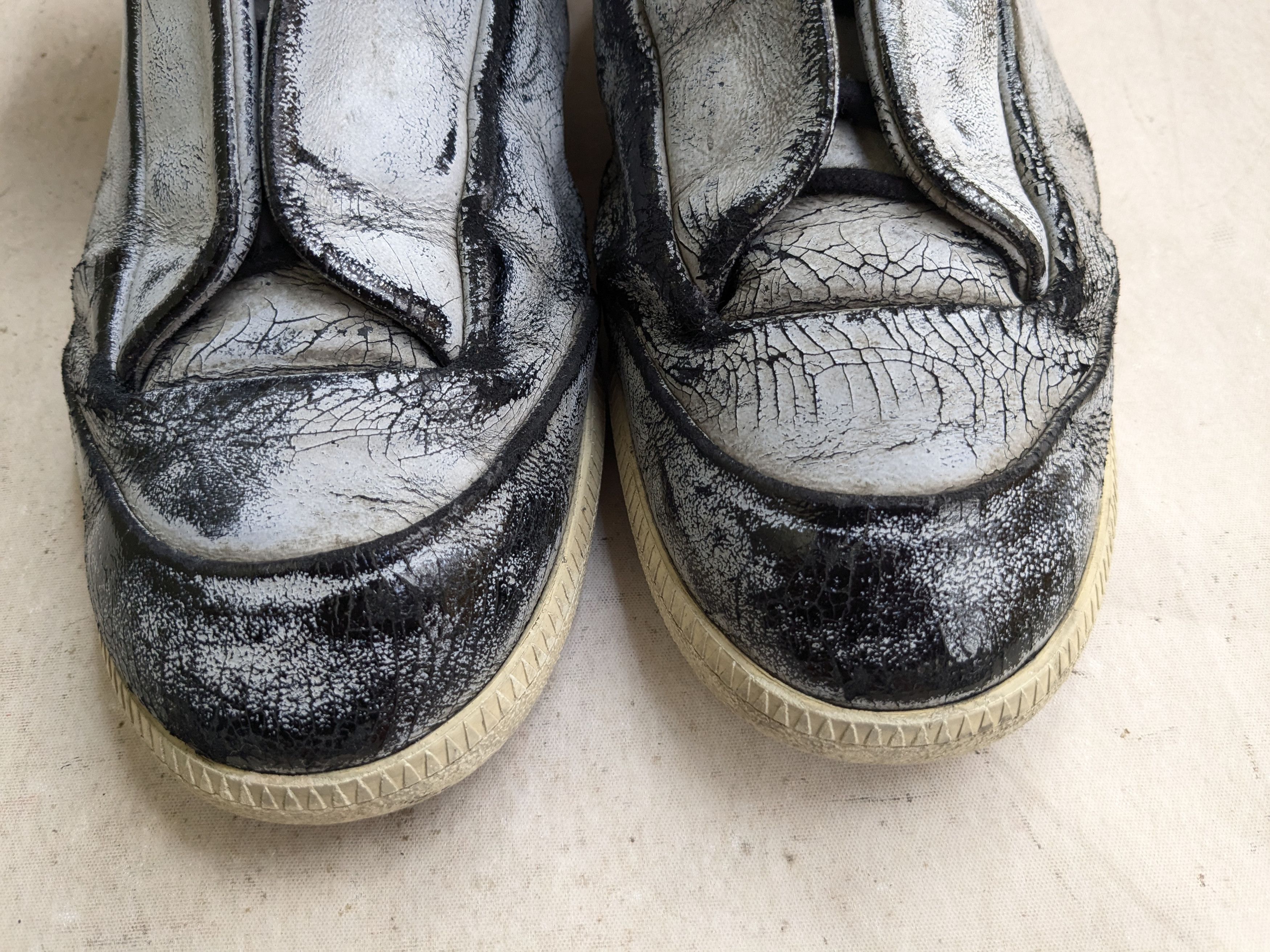 Maison Margiela Maison Margiela Future White 13 46 High Tops Leather Size US 13 / EU 46 - 2 Thumbnail