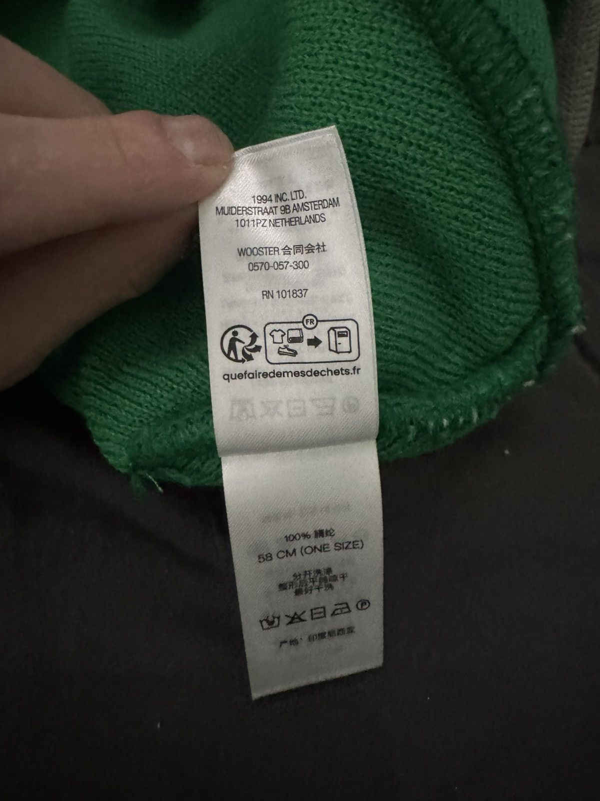 Supreme Supreme Camo Big Logo Beanie - Green Camo Size ONE SIZE - 6 Thumbnail