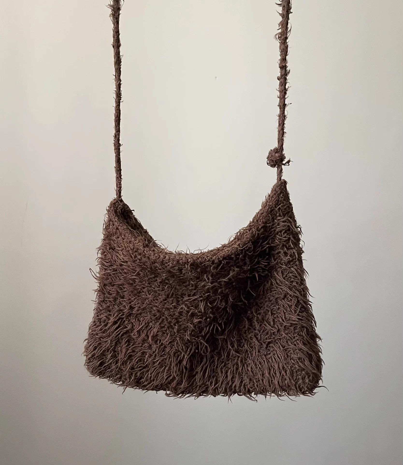 Other Number (N)ine 03AW Grunge Knit Crossbody Bag Size ONE SIZE - 2 Thumbnail