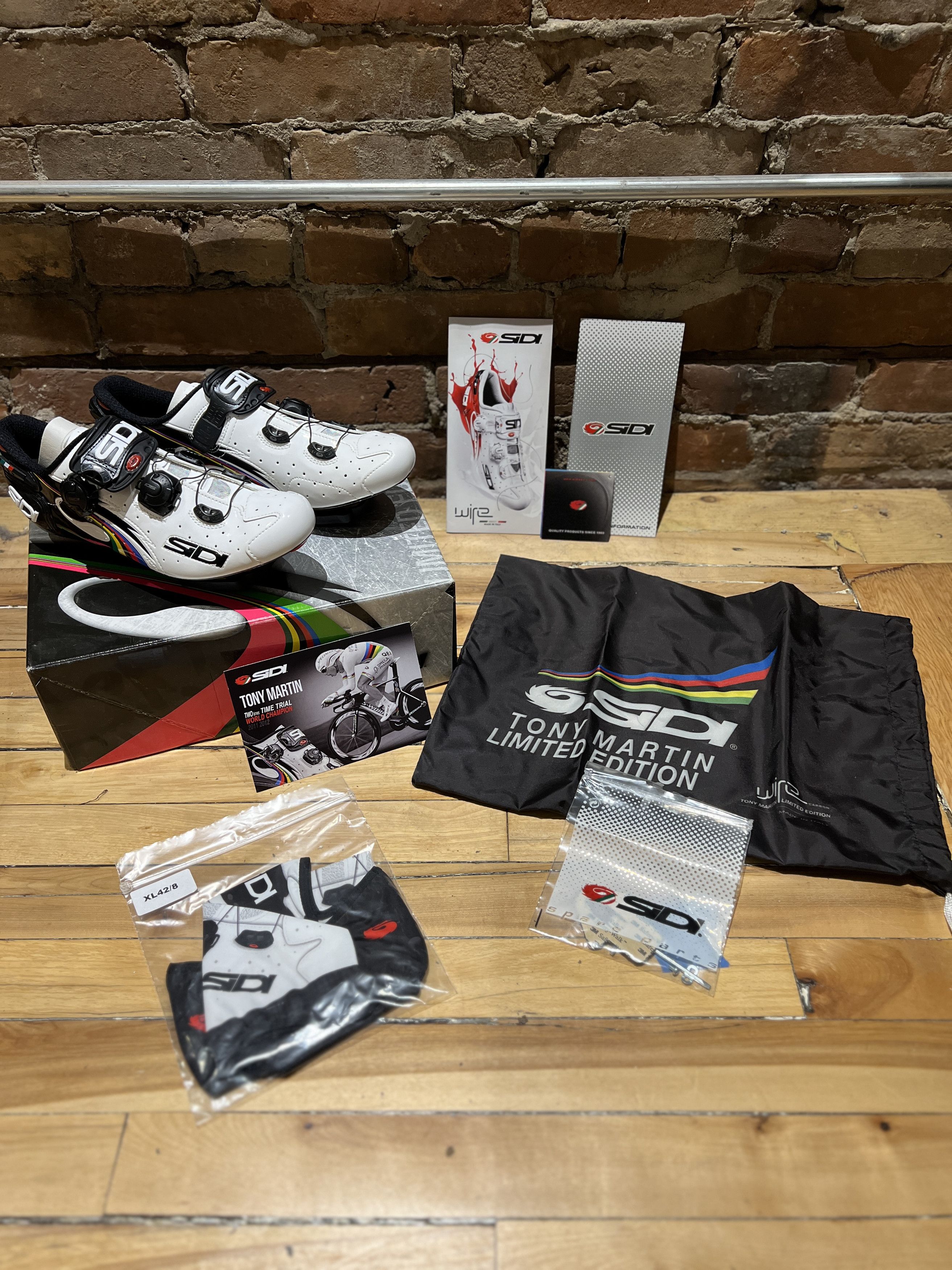 Sidi Sidi Wire Carbon Vernice Tony Martin Limited Editio Size US 9 / EU 42 - 6 Thumbnail