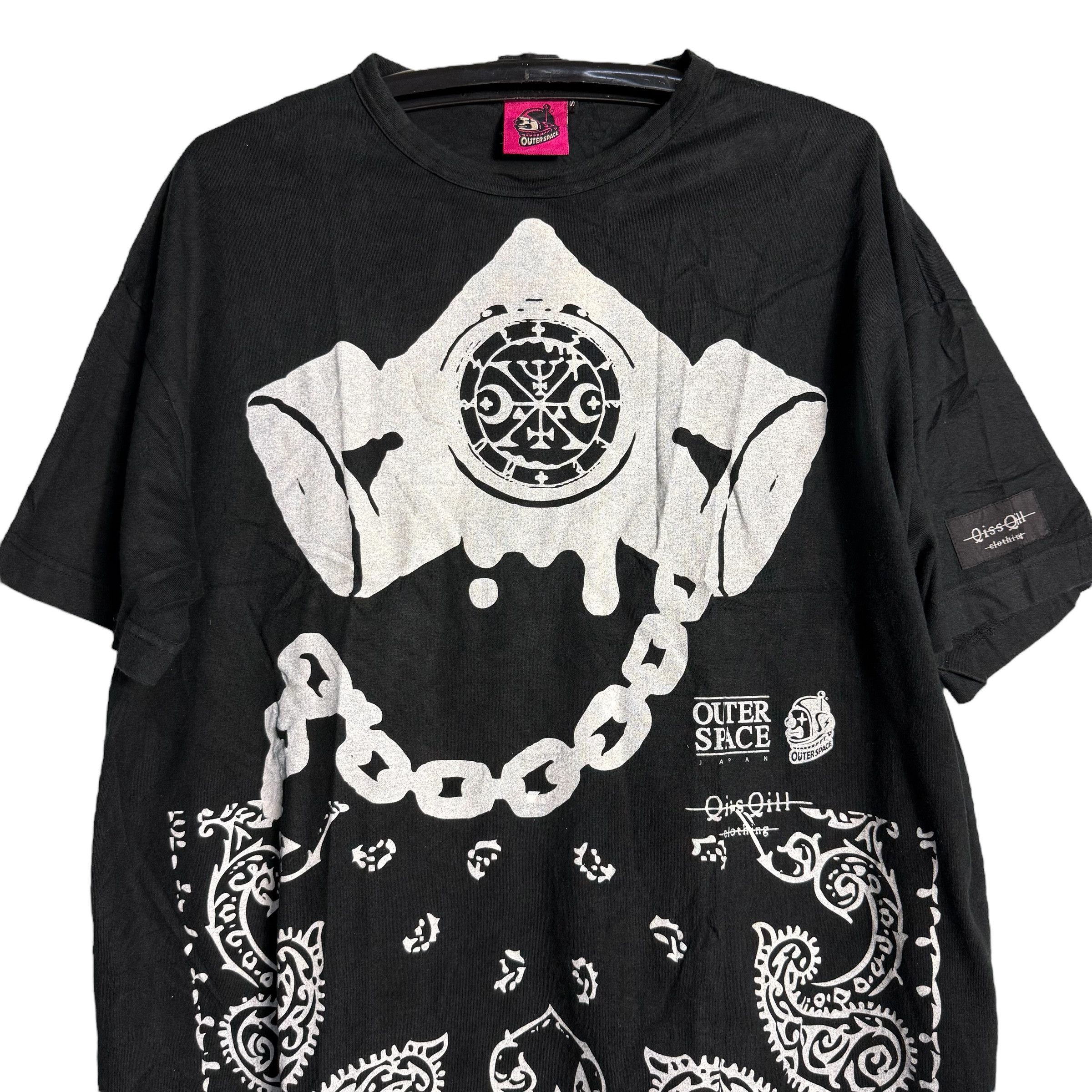 Japanese Brand 🔥RARE🔥Qiss Qill Clothing Outer Space OVP T-shirt Size US S / EU 44-46 / 1 - 2 Thumbnail