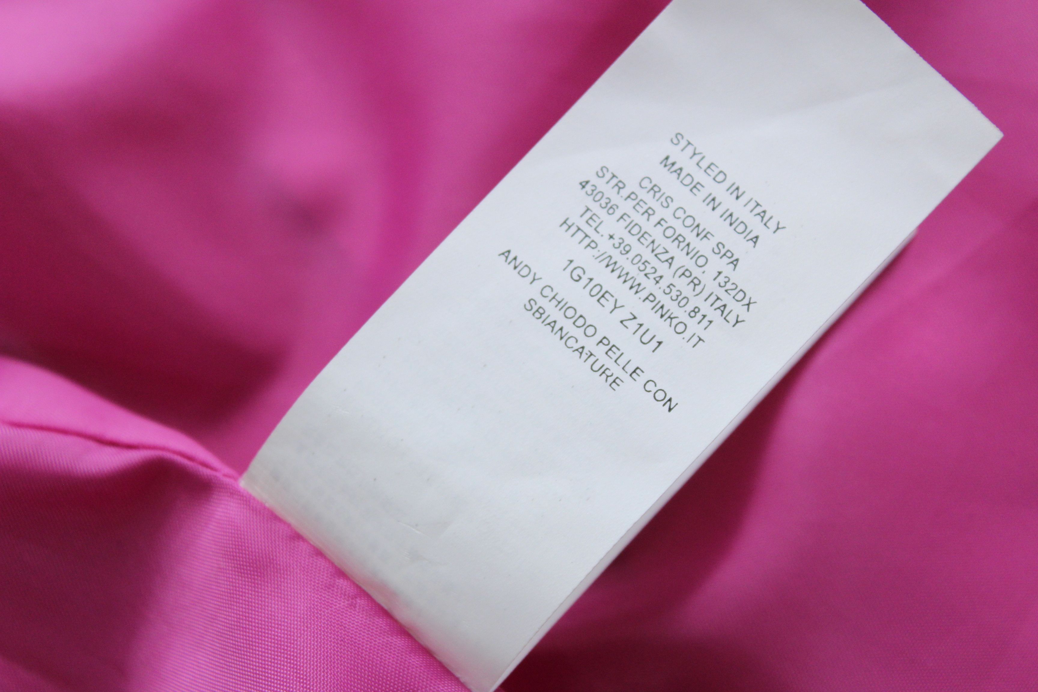 Pinko Pinko Tag Leather Jacket Womens Size 42 Authentic Hype Size M / US 6-8 / IT 42-44 - 21 Thumbnail