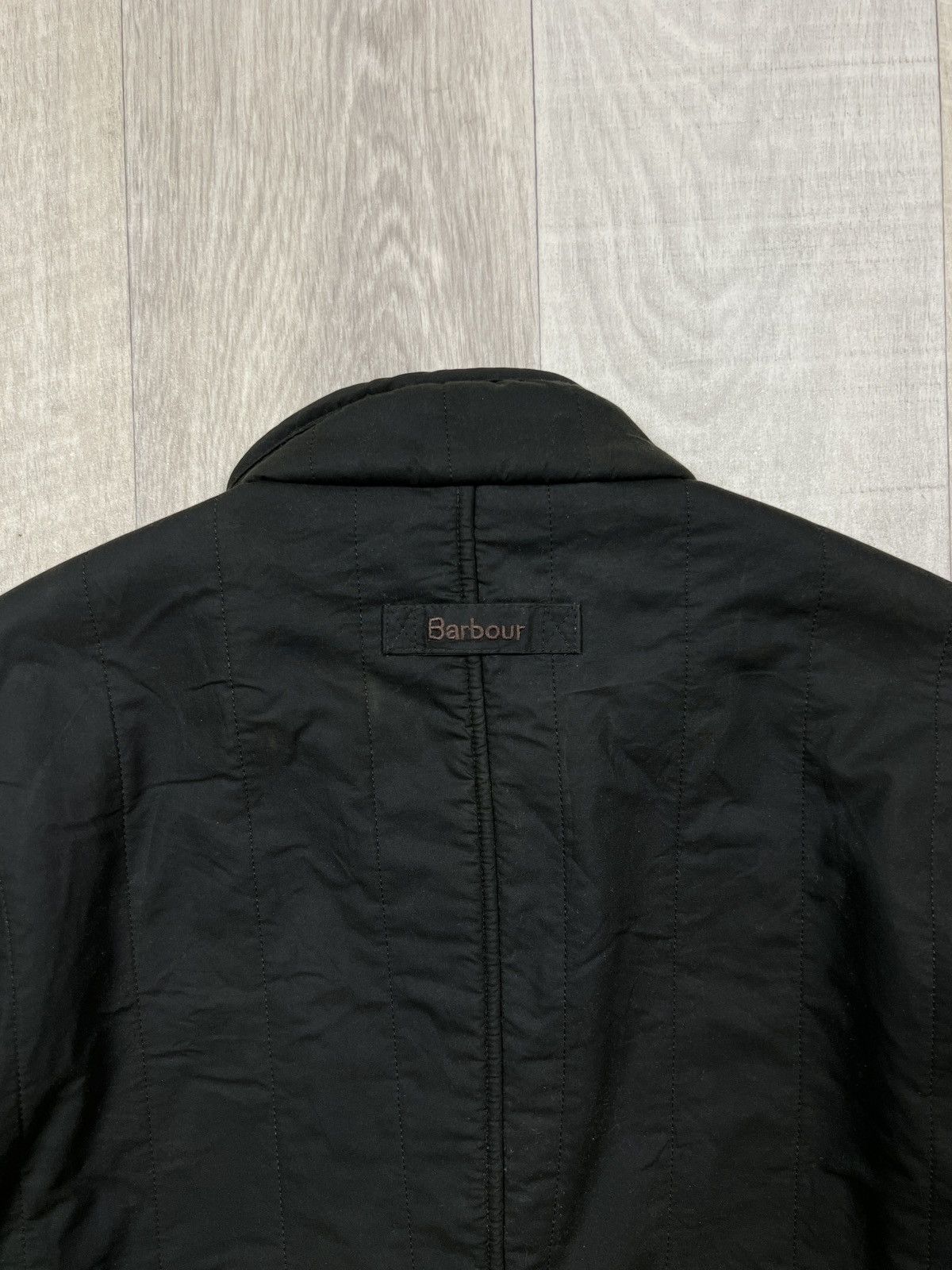 Barbour Barbour Edderton Quilted Waxed Jacket (Y0286) Size US L / EU 52-54 / 3 - 16 Thumbnail