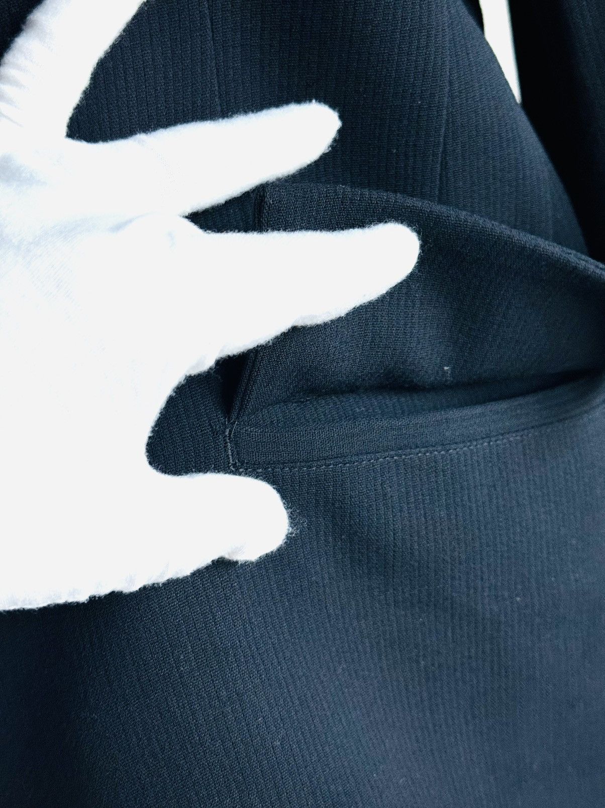 Yohji Yamamoto Y’s Yamamoto by Yohji Yamamoto black blazer sz L vintage Size L / US 10 / IT 46 - 5 Thumbnail