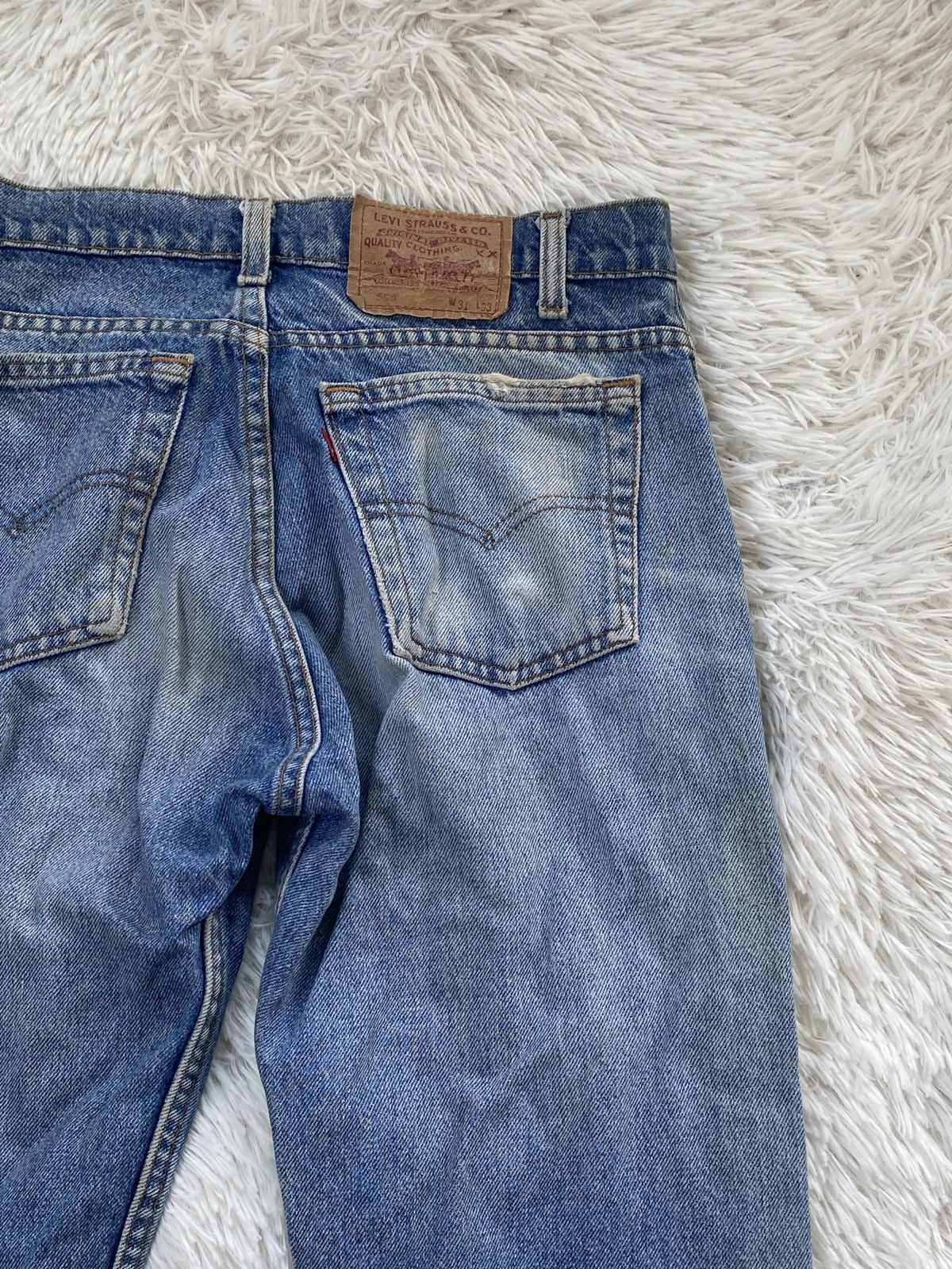 Levi's 🔥OFFER NOW 🔥 Vintage 90’s LEVI’S 501 Made in USA Jean Size US 31 - 5 Thumbnail
