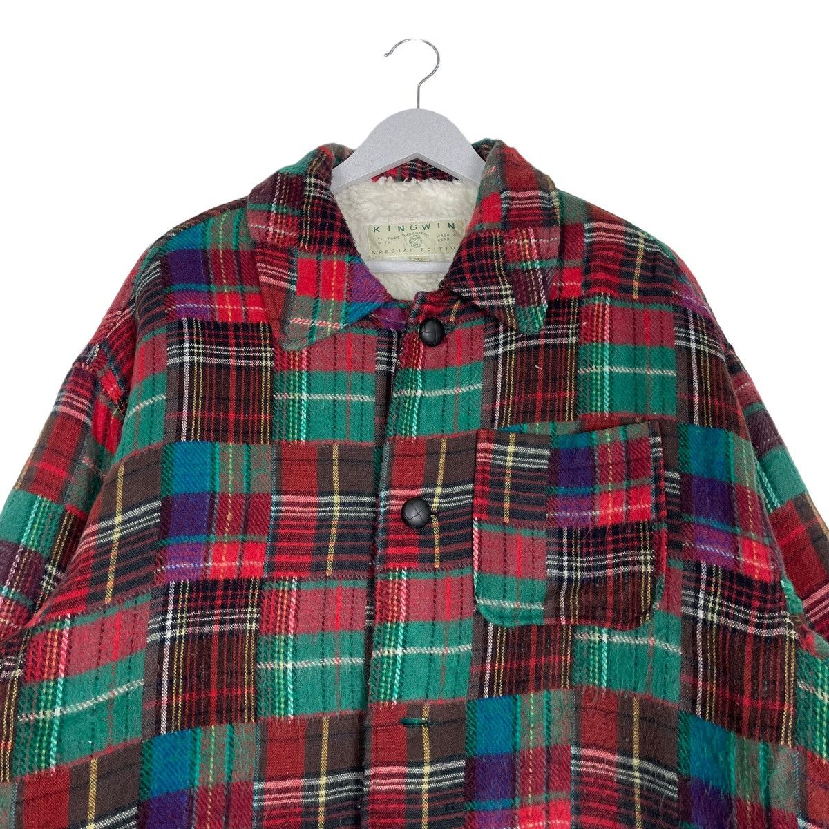 45rpm × Indigo × Japanese Brand 💥KINGWIN PATCHWORK WORKER INSPIRED KAPITAL Size US XXL / EU 58 / 5 - 3 Thumbnail
