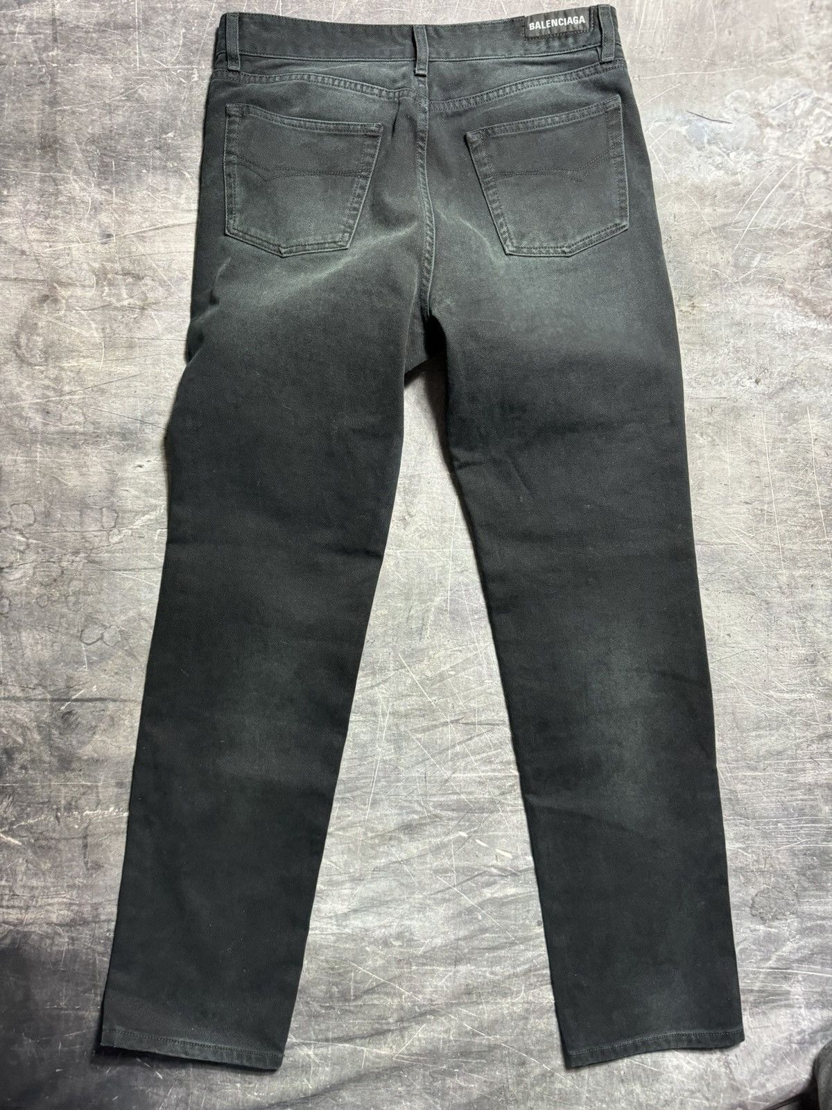 Balenciaga Balenciaga Straight Slim Fit Jeans Size US 33 - 2 Thumbnail