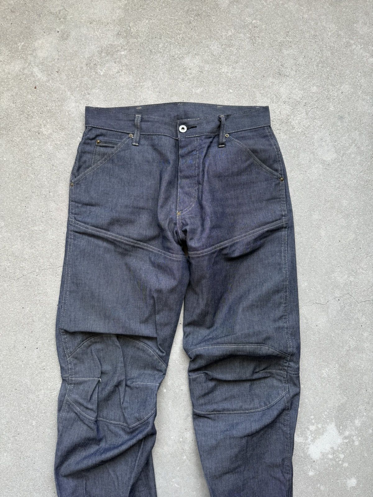 G-Star Vintage G-Star Raw Double Knee Jeans Size US 32 / EU 48 - 6 Thumbnail