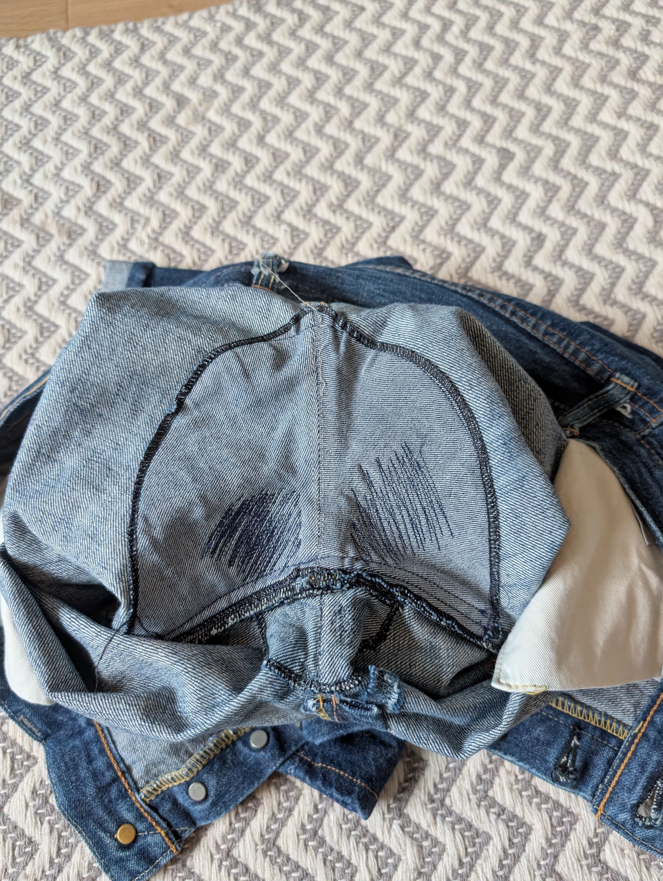 Orslow OrSlow 105 Standard Fit Denim - One Wash - 3 (Medium) Size US 34 / EU 50 - 3 Thumbnail