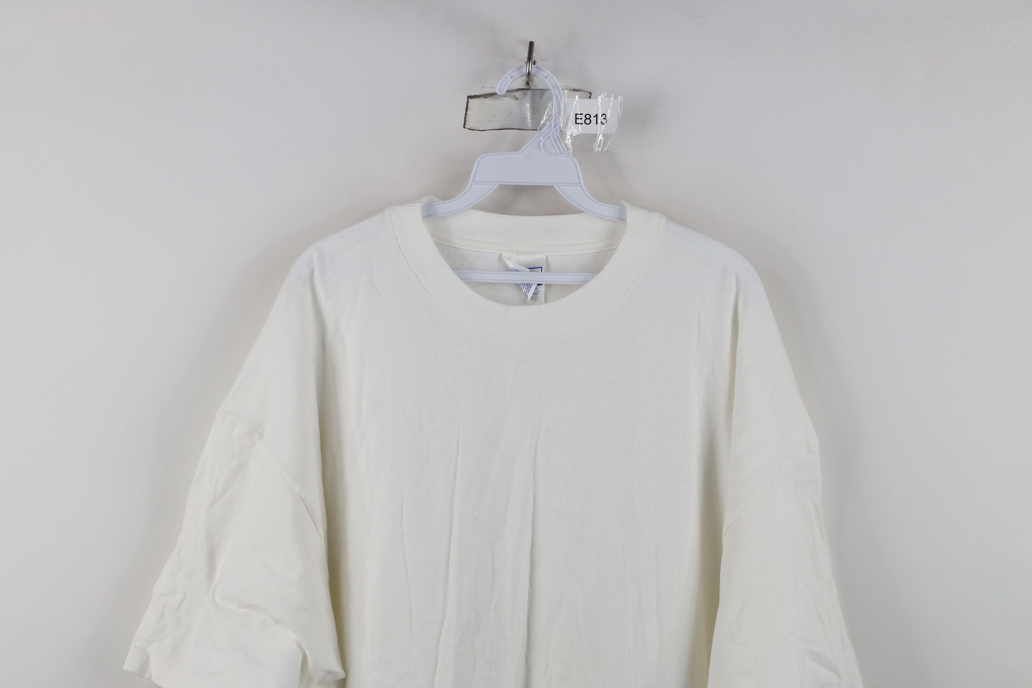 Hanes Vintage 90s Hanes Beefy Heavyweight Short Sleeve T-Shirt Size US XXL / EU 58 / 5 - 2 Thumbnail