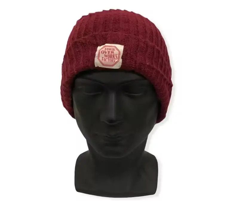 Edwin Vintage Edwin Classic Logo beanie Hat Size ONE SIZE - 1 Thumbnail