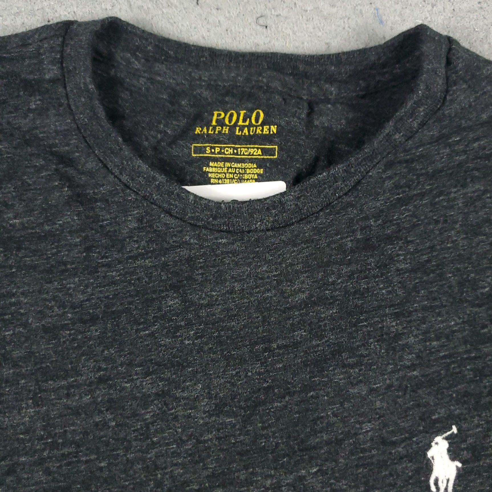 Ralph Lauren Polo Ralph Lauren T Shirt Mens Small Gray Short Sleeve Pony Casual Size US S / EU 44-46 / 1 - 3 Thumbnail