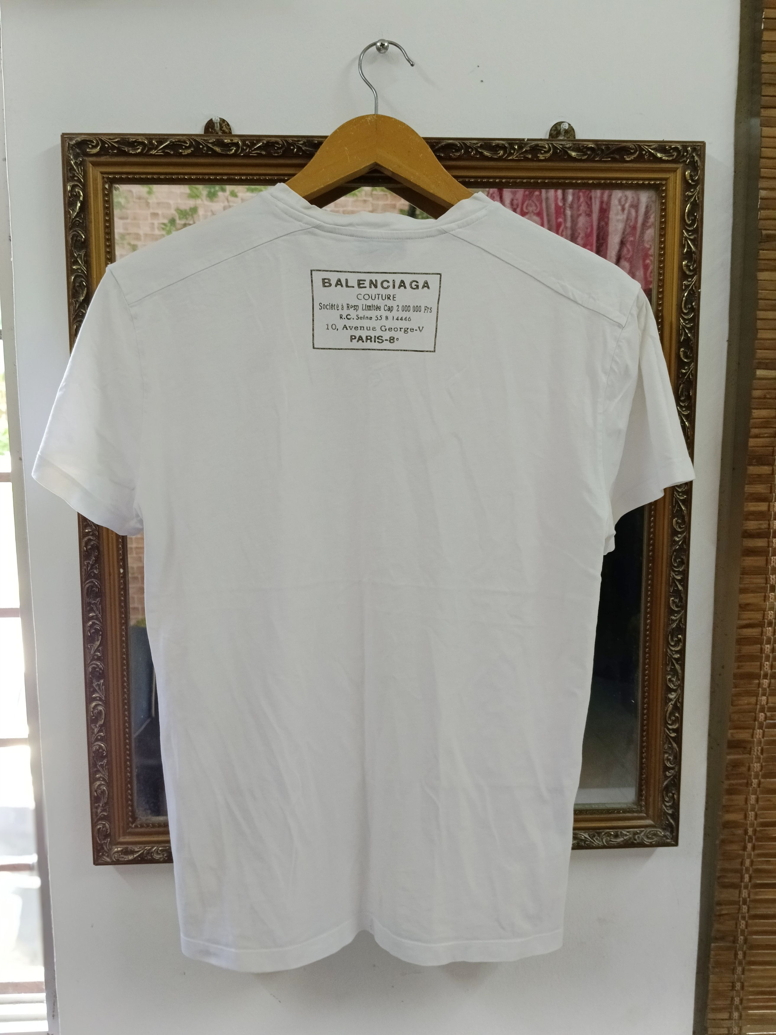 Balenciaga SICK BALENCIAGA COUTURE PARIS 8 T SHIRT Grailed