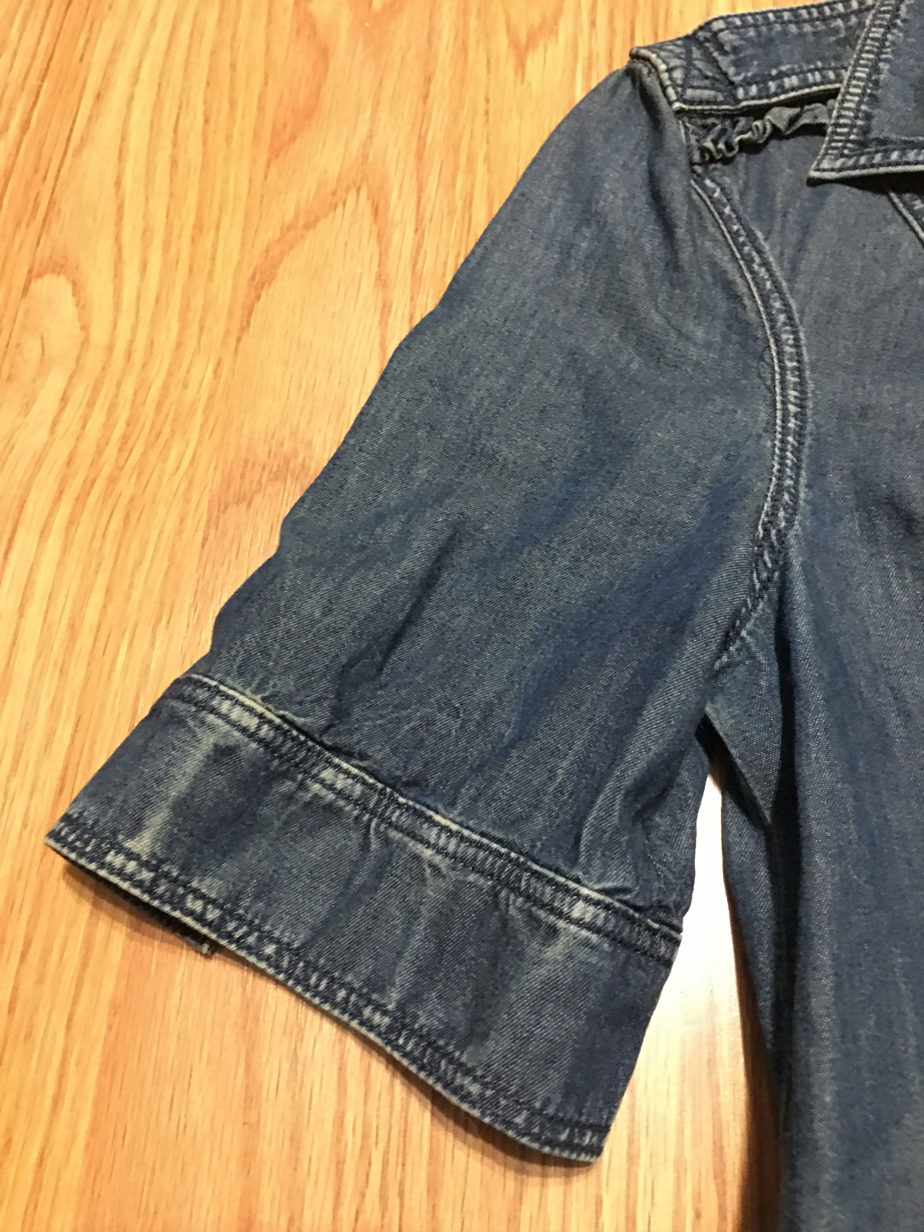 Burberry Burberry Brit Denim Blue Cotton Dress UK8 US6 Size S / US 4 / IT 40 - 13 Thumbnail